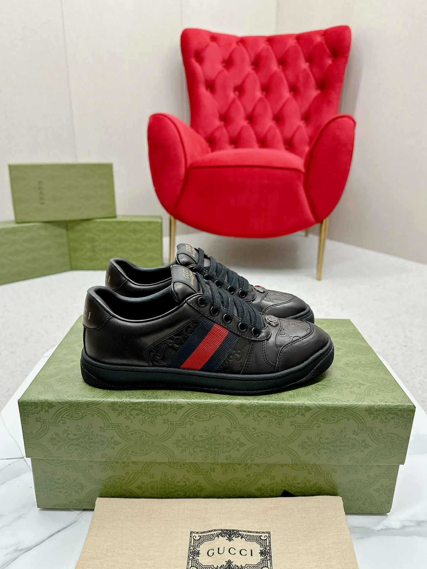 Кеды Женские Gucci 4784236