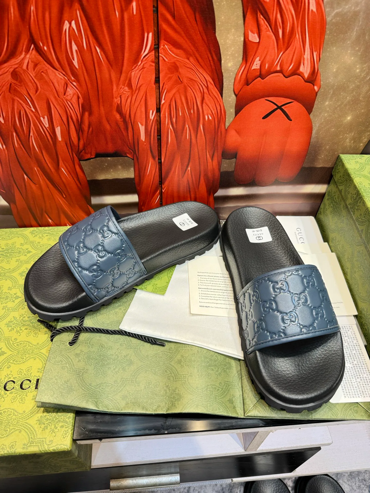 Шлепанцы Женские Gucci 13605575