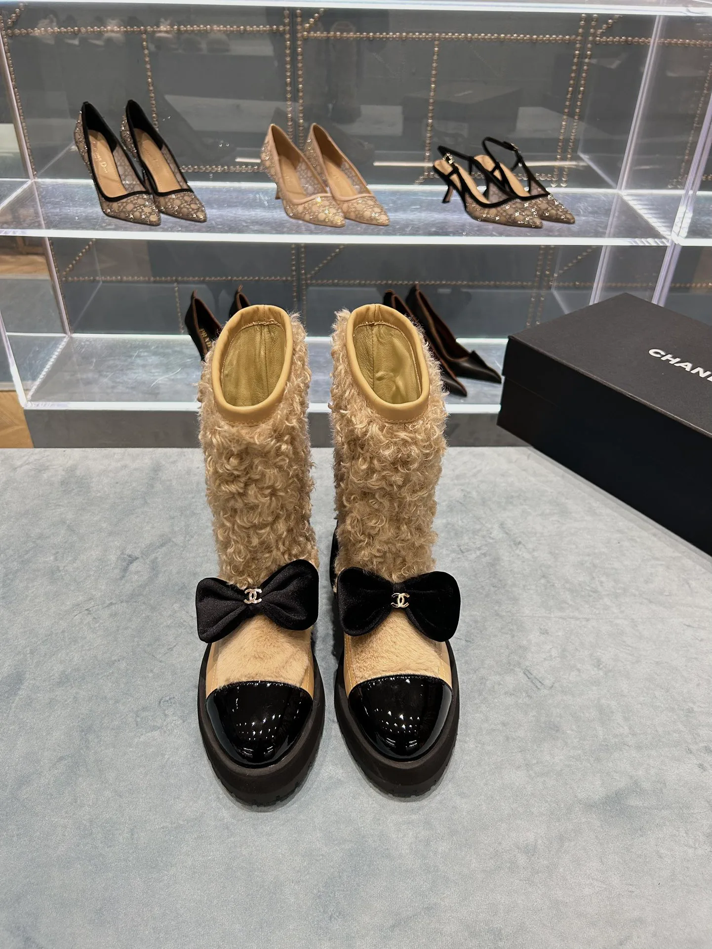 Ботинки Женские Chanel 347746