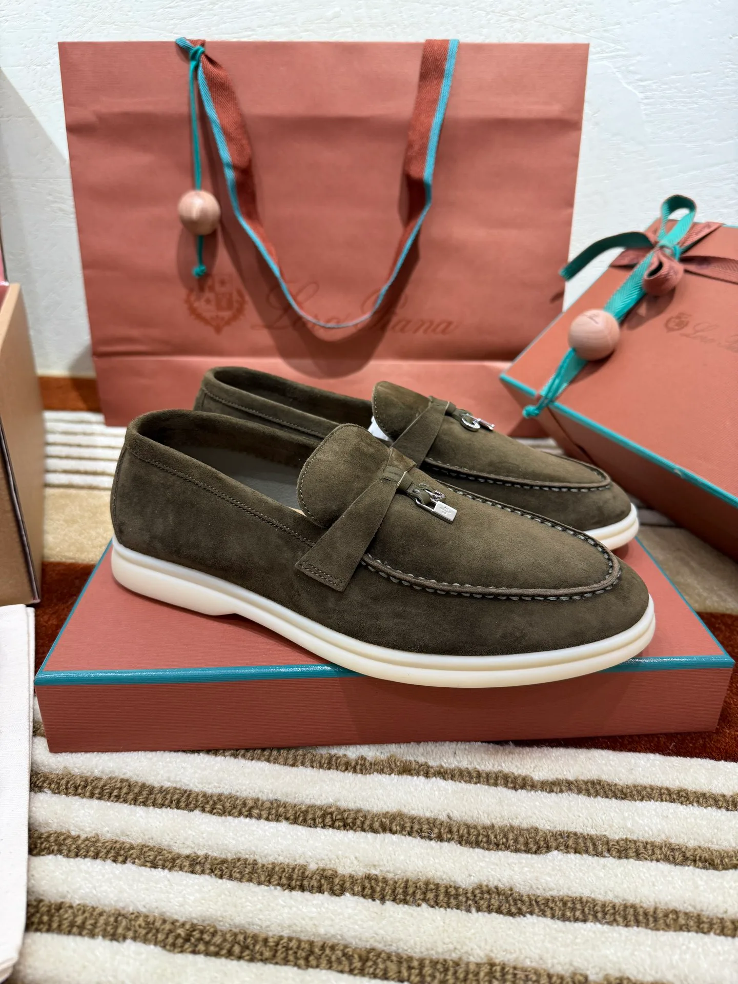 Лоферы И Мокасины Женские Loro Piana 525393