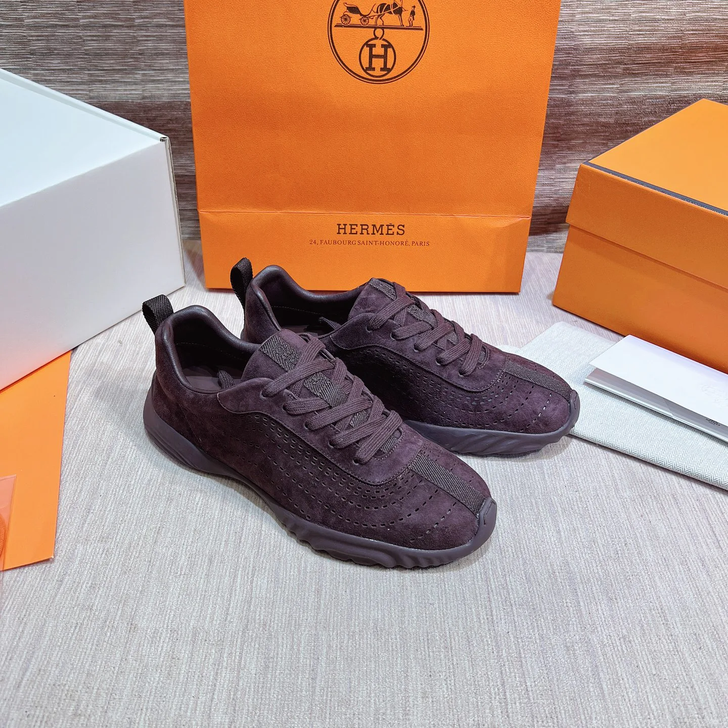 Кроссовки Мужские Hermes 17749562