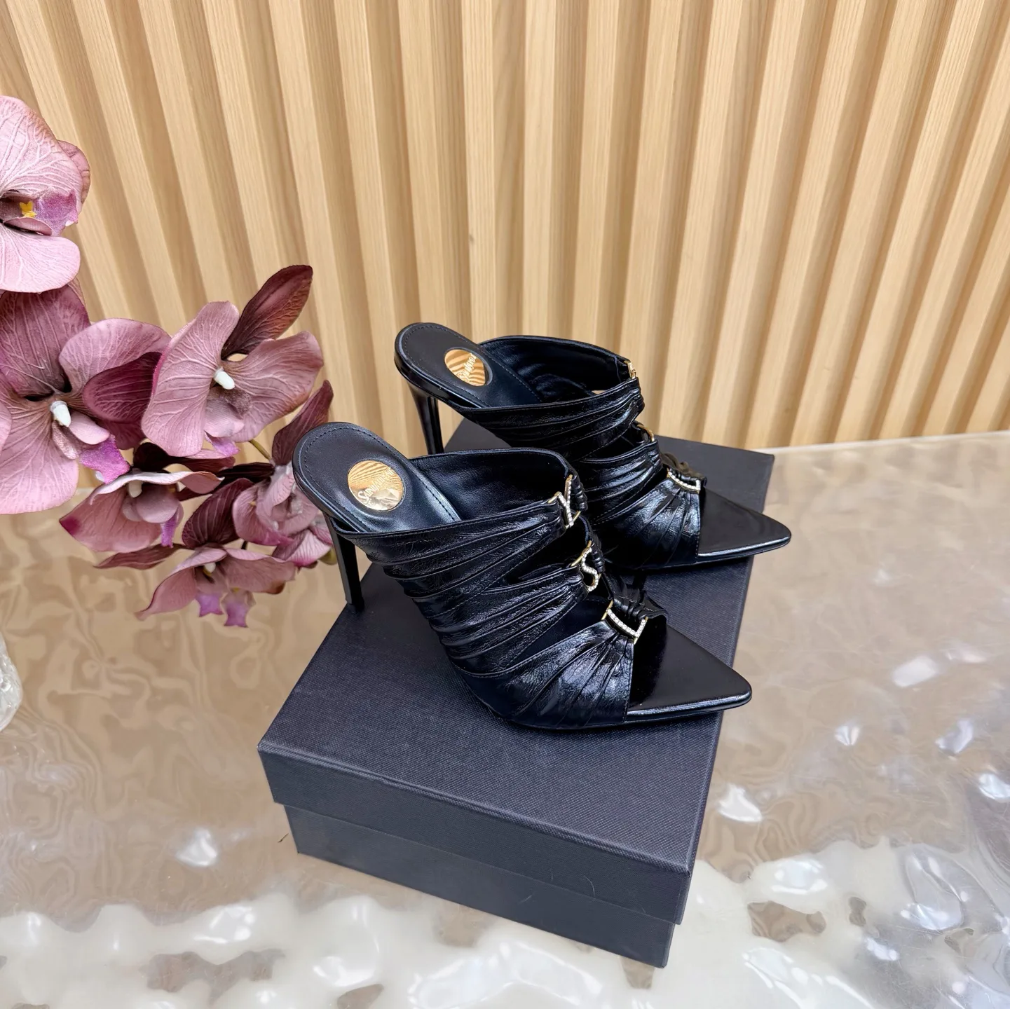 Туфли Женские Saint Laurent 10996524