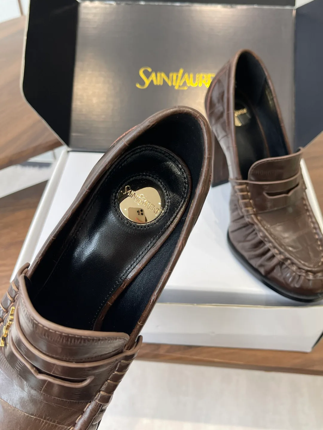 Лоферы И Мокасины Женские Saint Laurent 1284421
