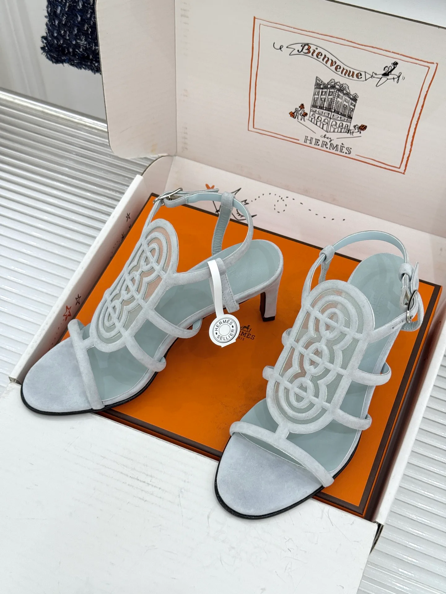 Босоножки Женские Hermes 19706765