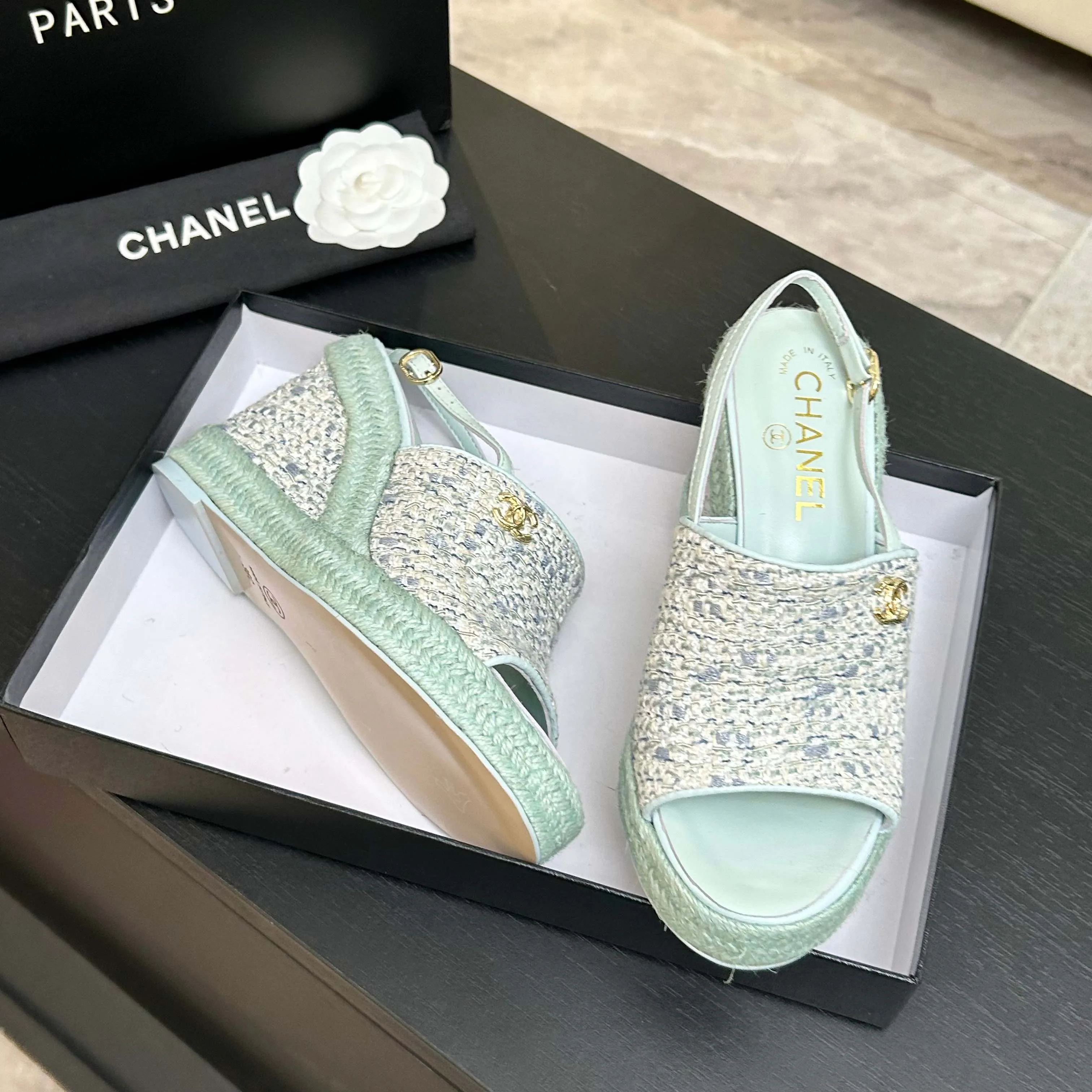 Босоножки Женские Chanel 11879240