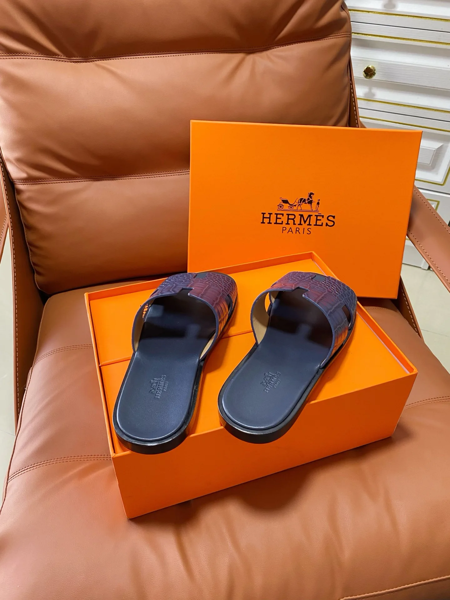 Шлепанцы Мужские Hermes 11508150