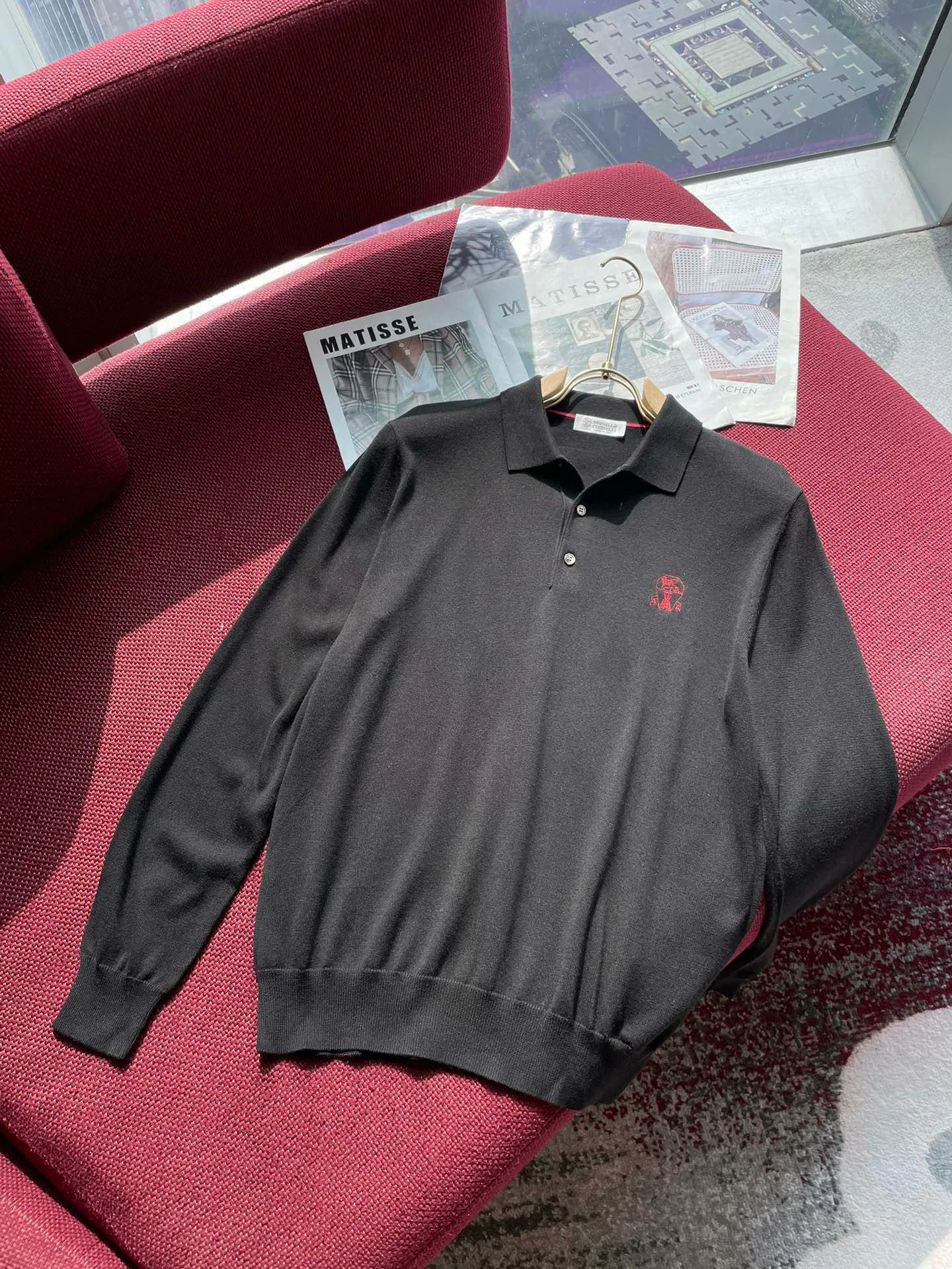 Лонгсливы Мужские Brunello Cucinelli 9990325