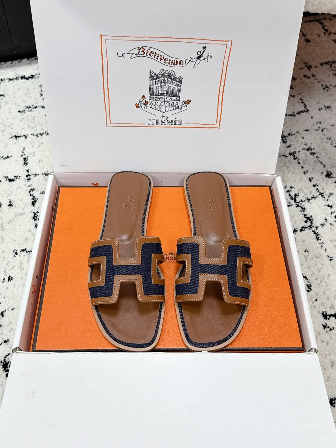 Шлепанцы Женские Hermes 814535
