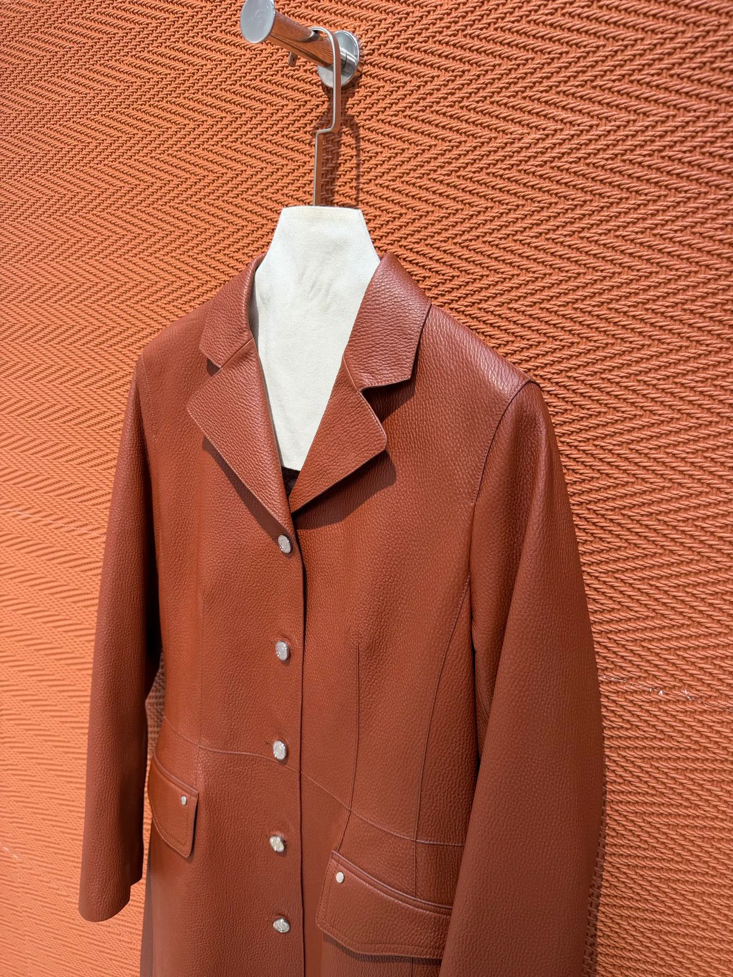 Кожаные Куртки И Дублёнки Женские Hermes 19253052