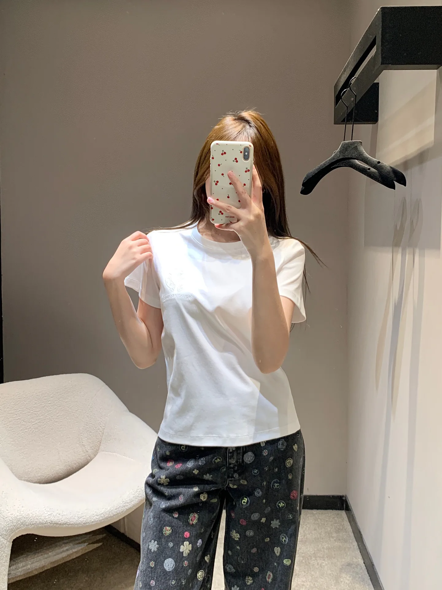 Футболки Женские Chrome Hearts 2292591