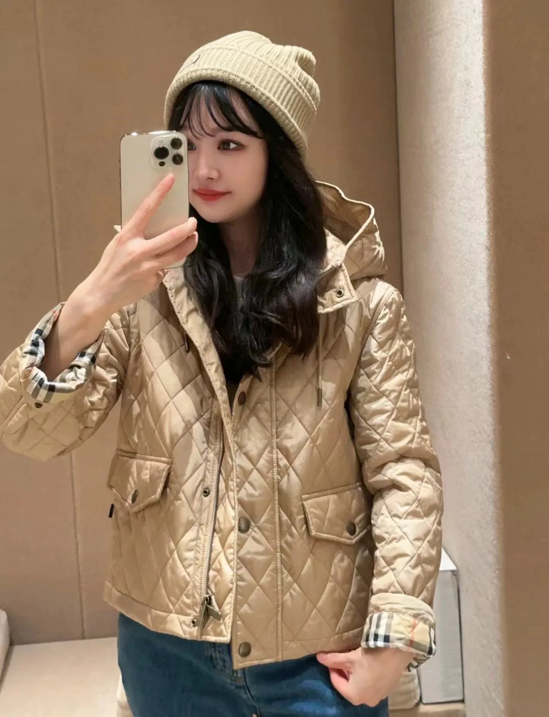 Куртки И Пуховики Женские Burberry 794868