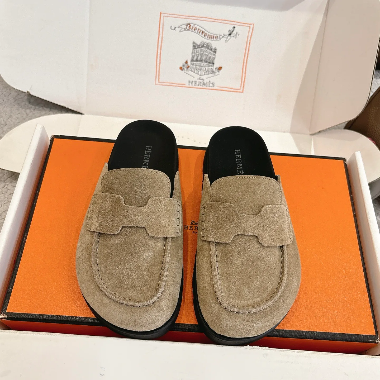 Мюли И Сабо Женские Hermes 406459