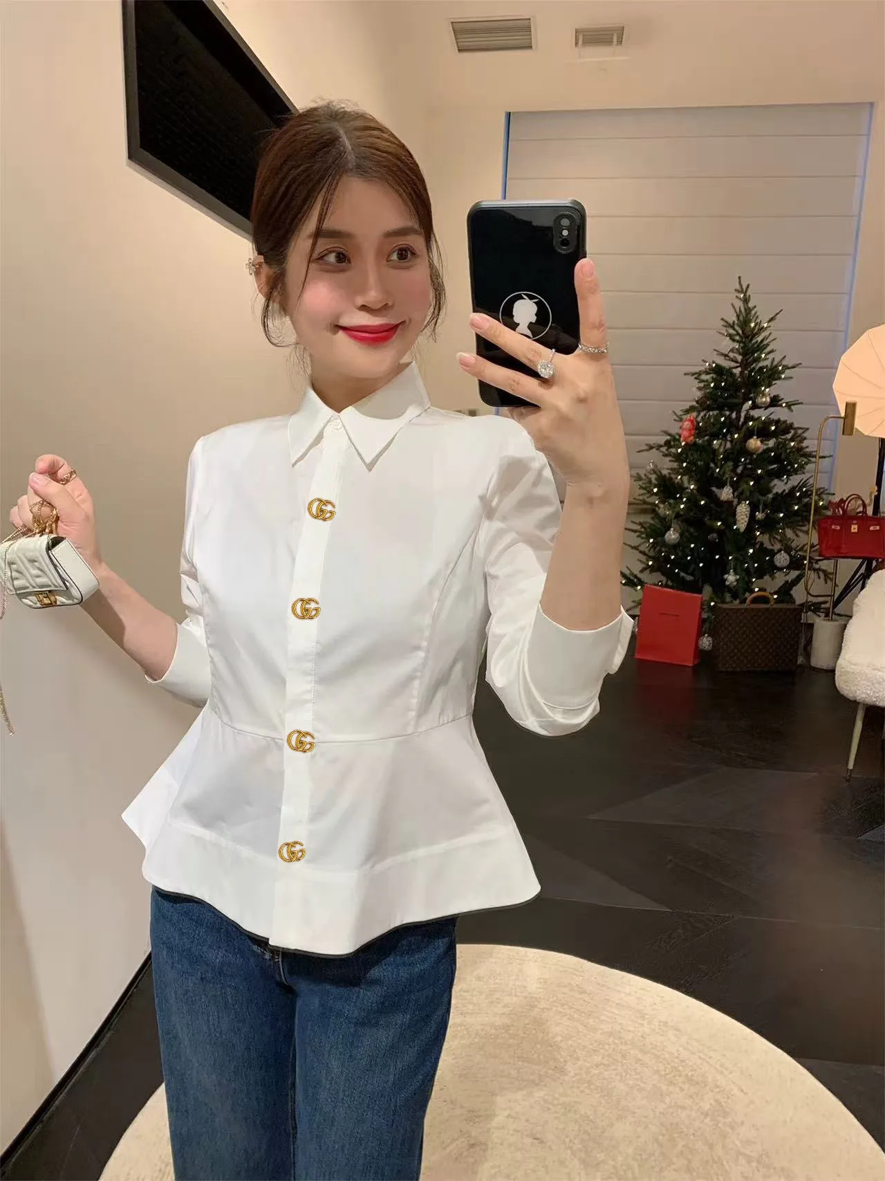 Рубашки Женские Gucci 18362995