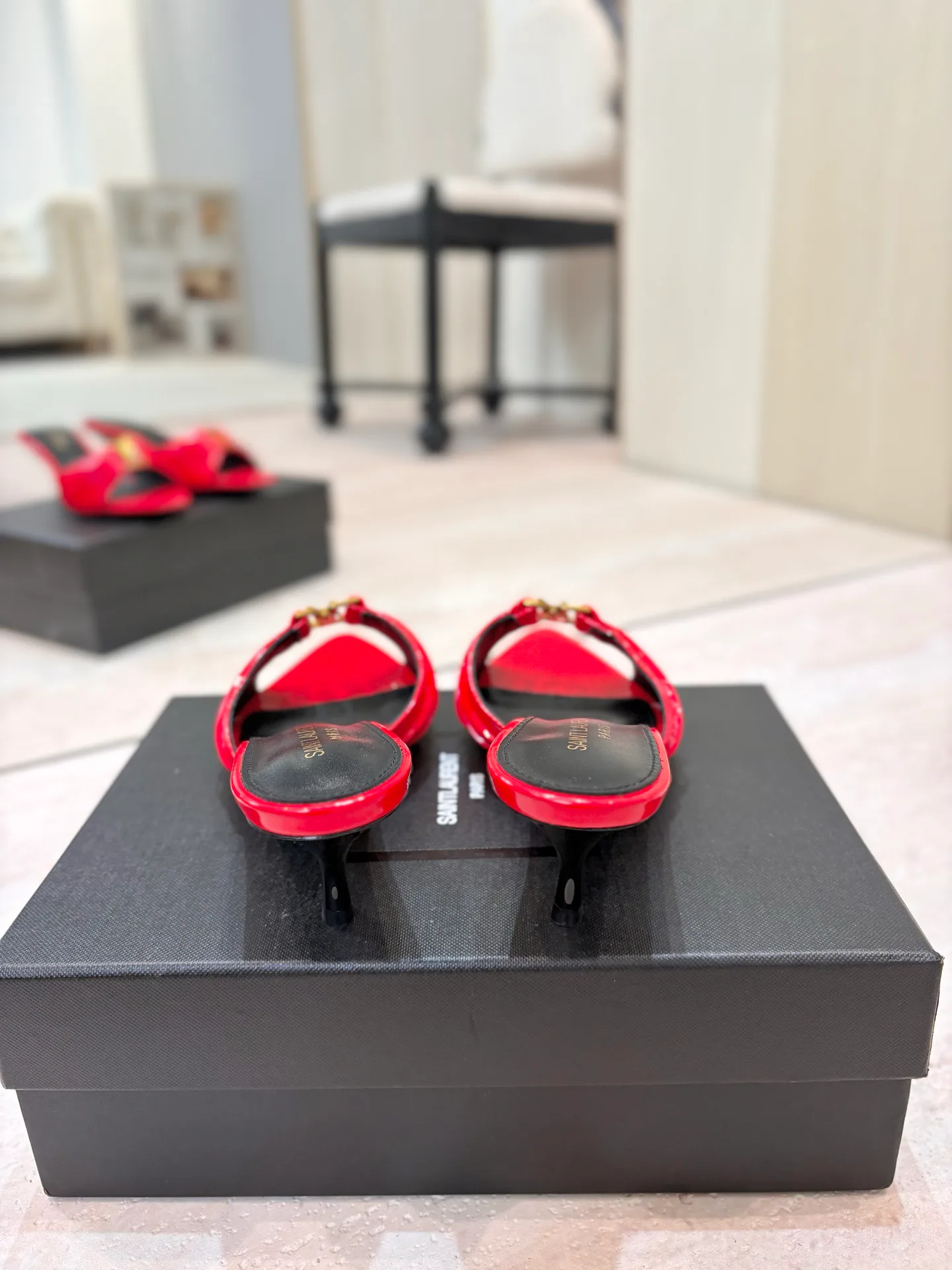Мюли И Сабо Женские Saint Laurent 17476079