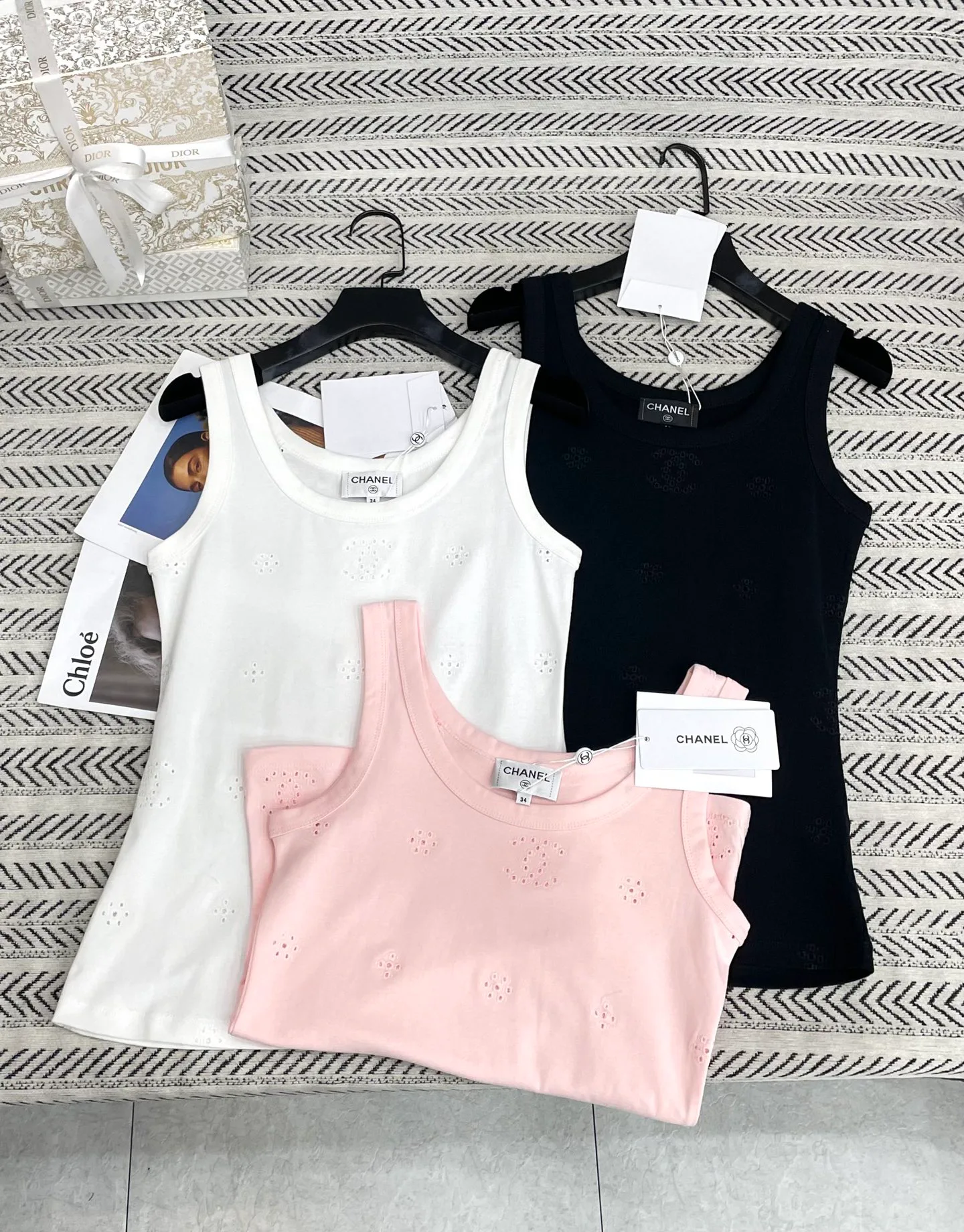 Топы Женские Chanel 11639736