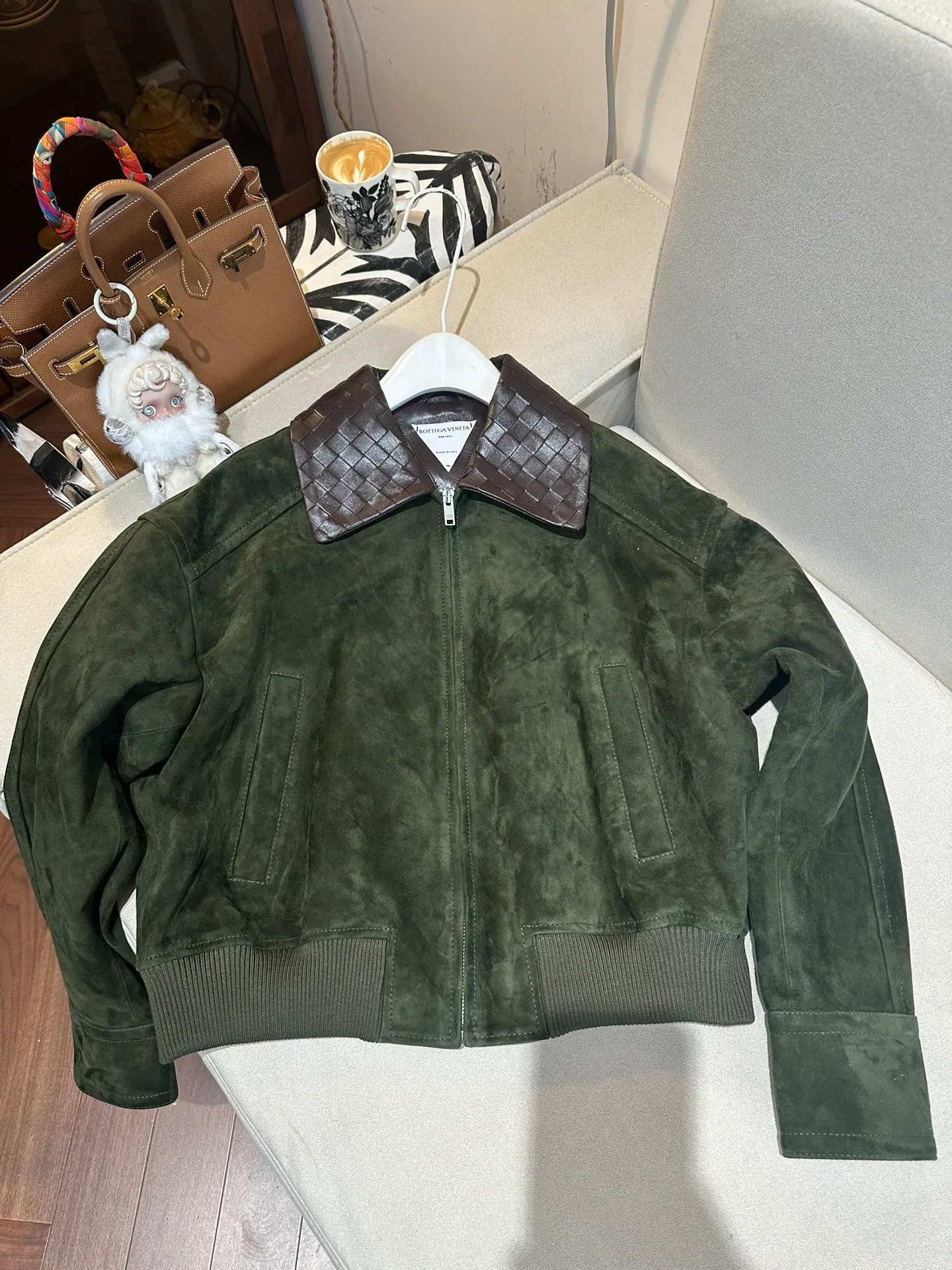 Кожаные Куртки И Дублёнки Женские Bottega Veneta 3078223