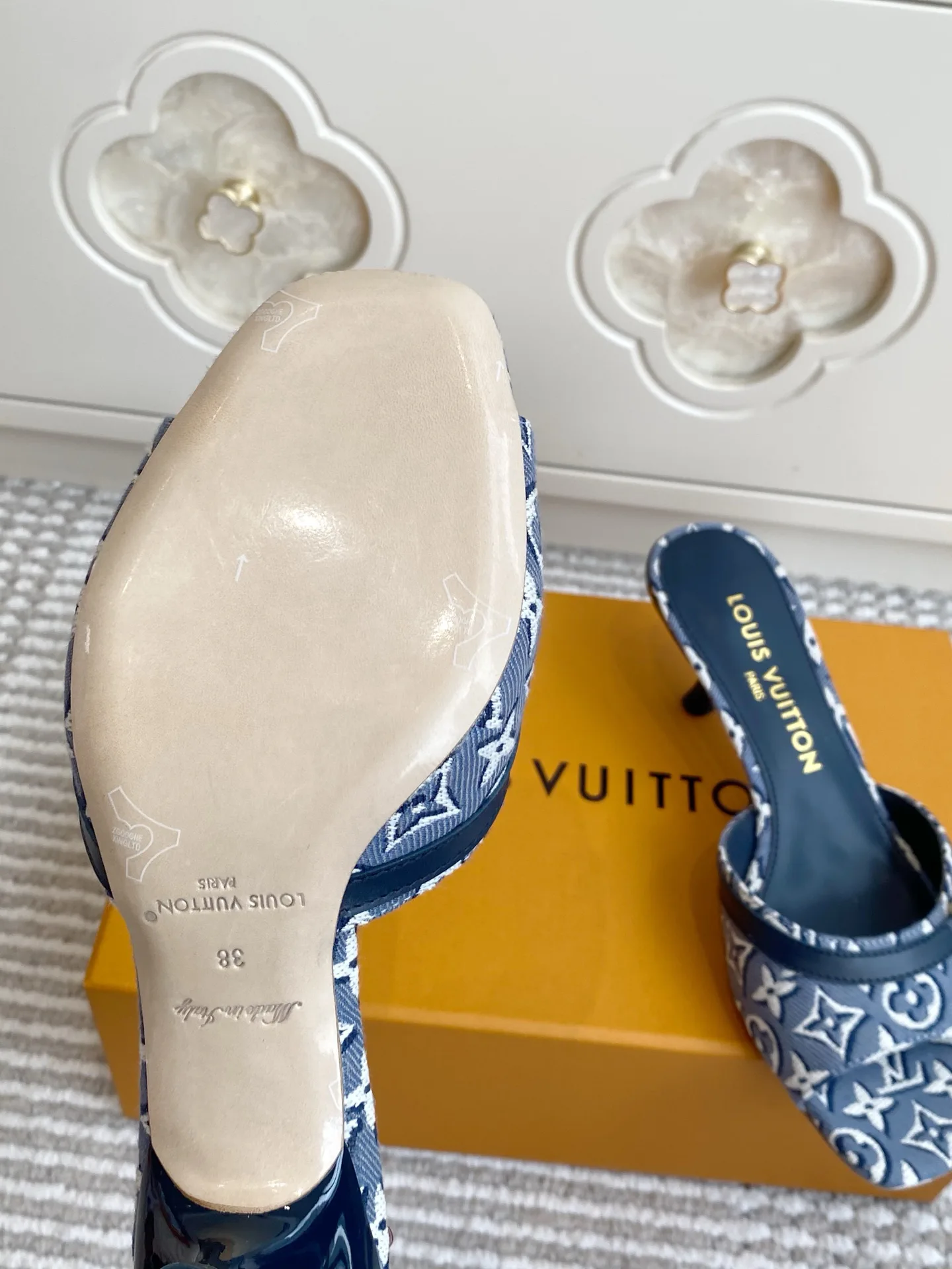 Босоножки Женские Louis Vuitton 17572132