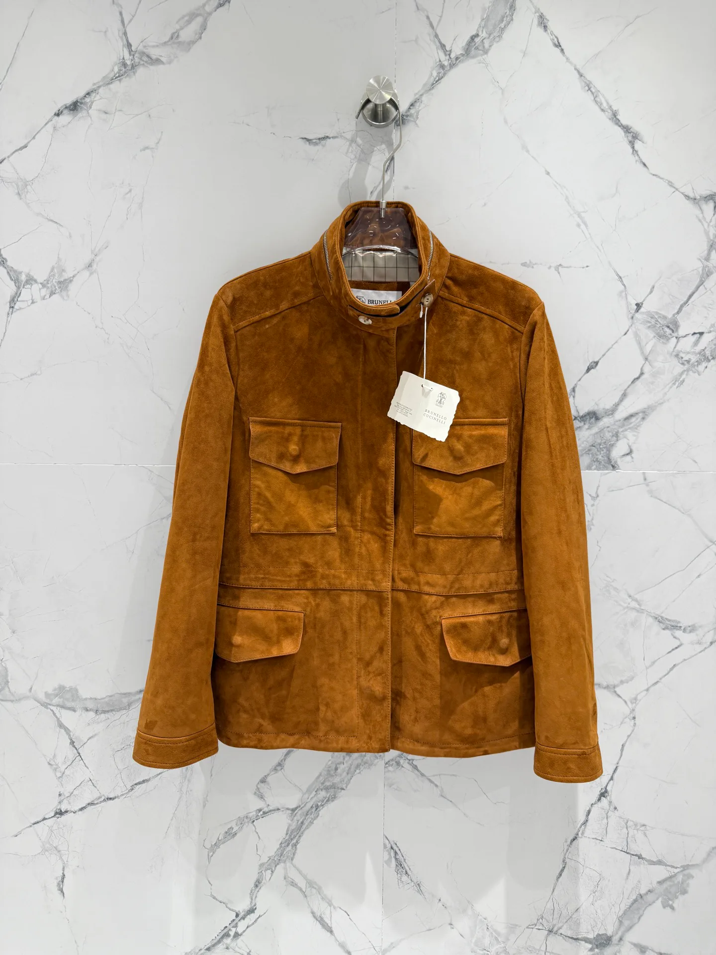 Кожаные Куртки И Дублёнки Женские Brunello Cucinelli 4771622