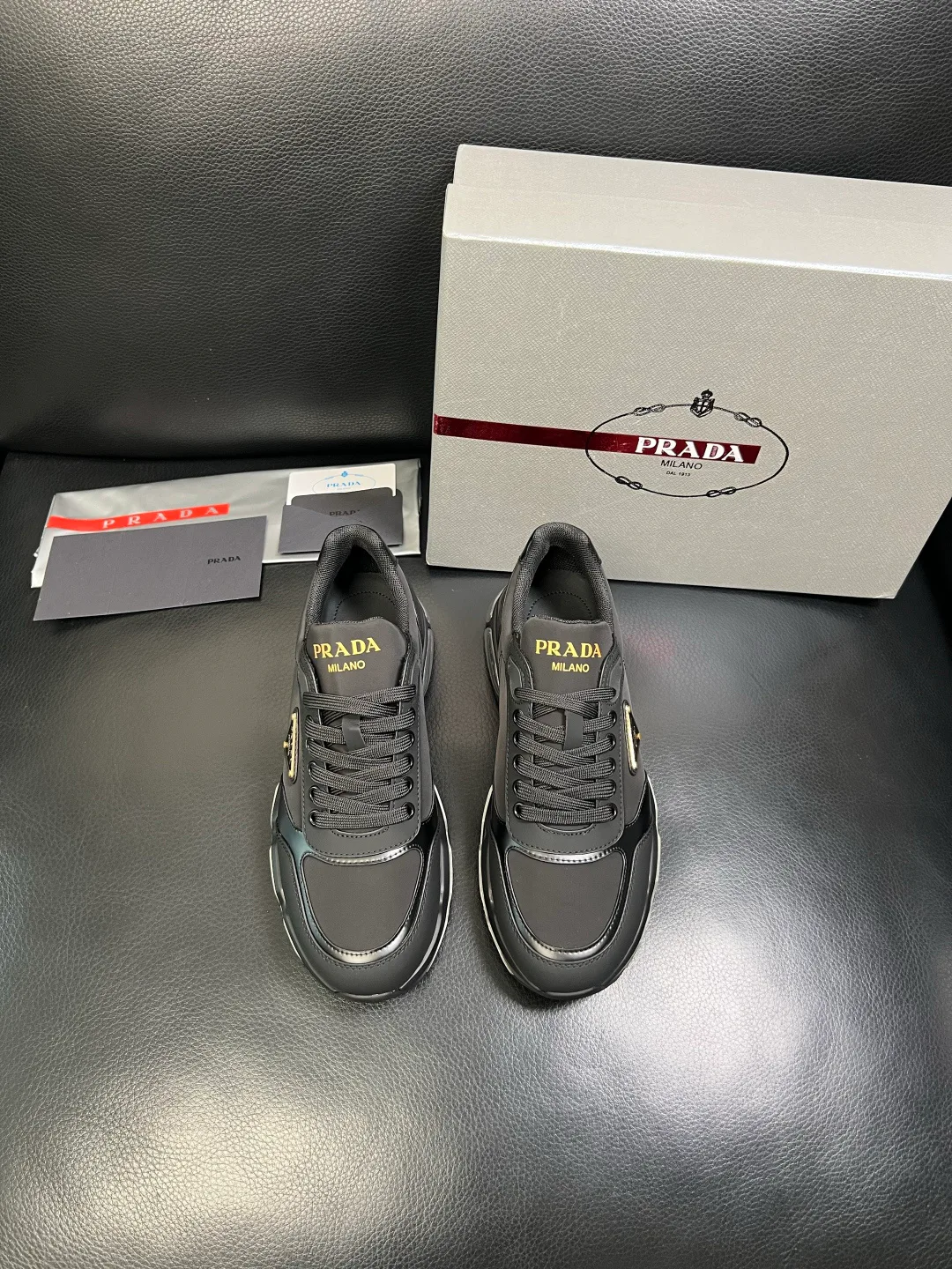 Кроссовки Мужские Prada 982789