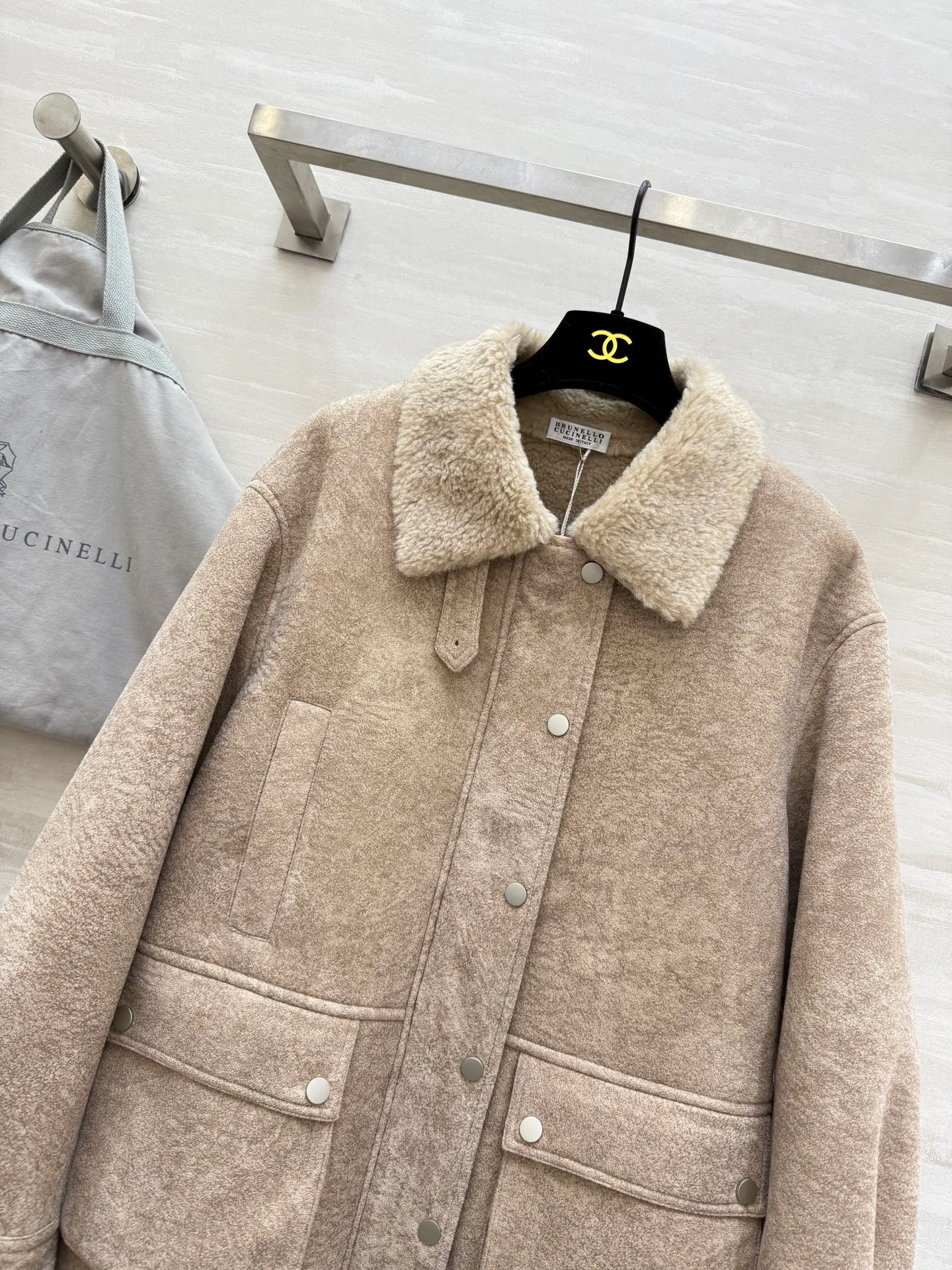 Куртки И Пуховики Мужские Brunello Cucinelli 774040