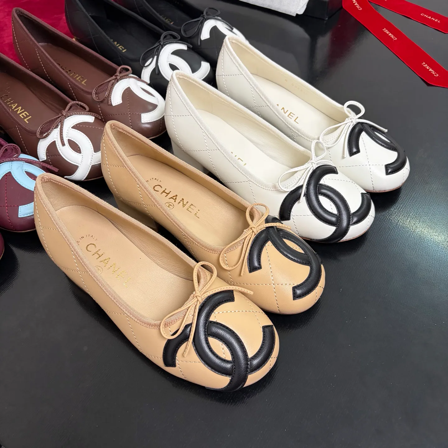 Балетки Женские Chanel 18725821
