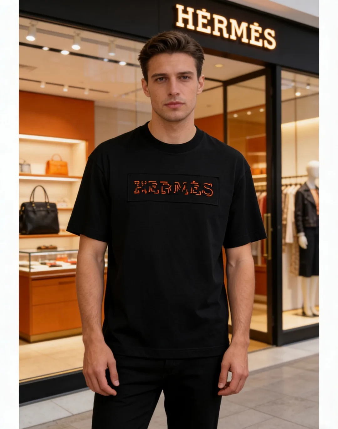 Футболки Мужские Hermes 13442018