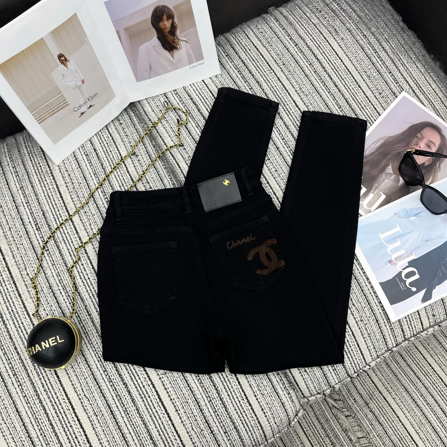 Джинсы Женские Chanel 2054458