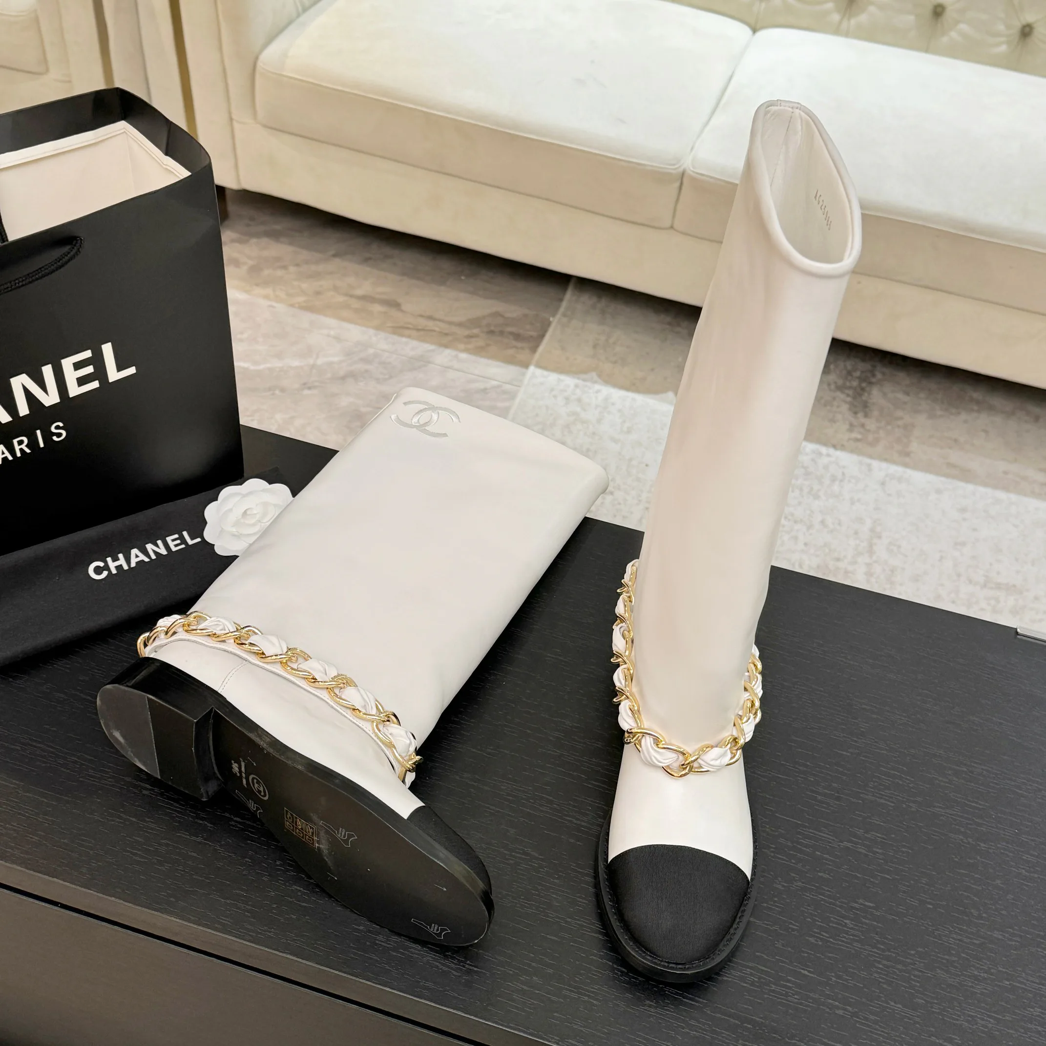 Сапоги Женские Chanel 490776