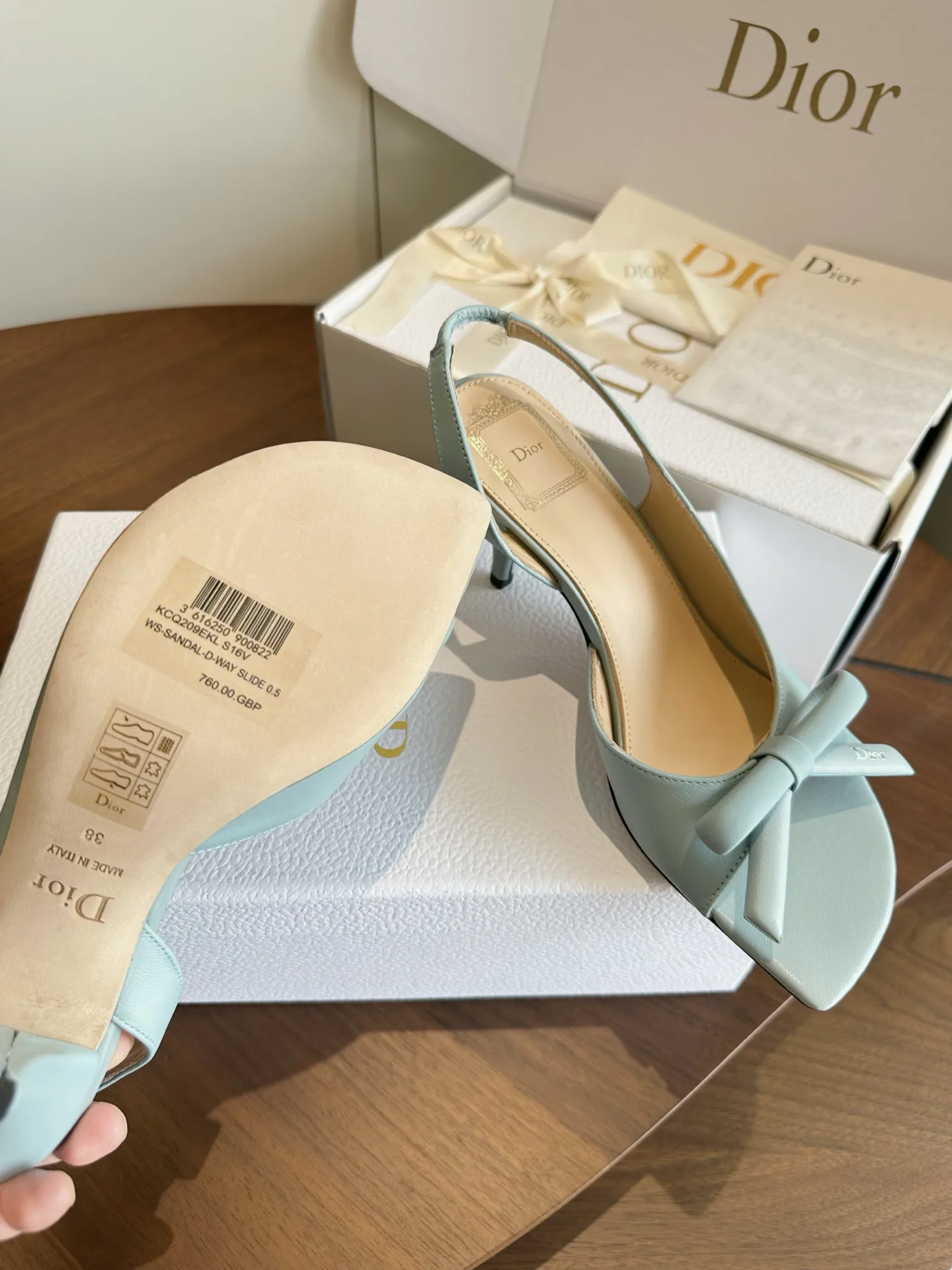 Босоножки Женские Christian Dior 18443967