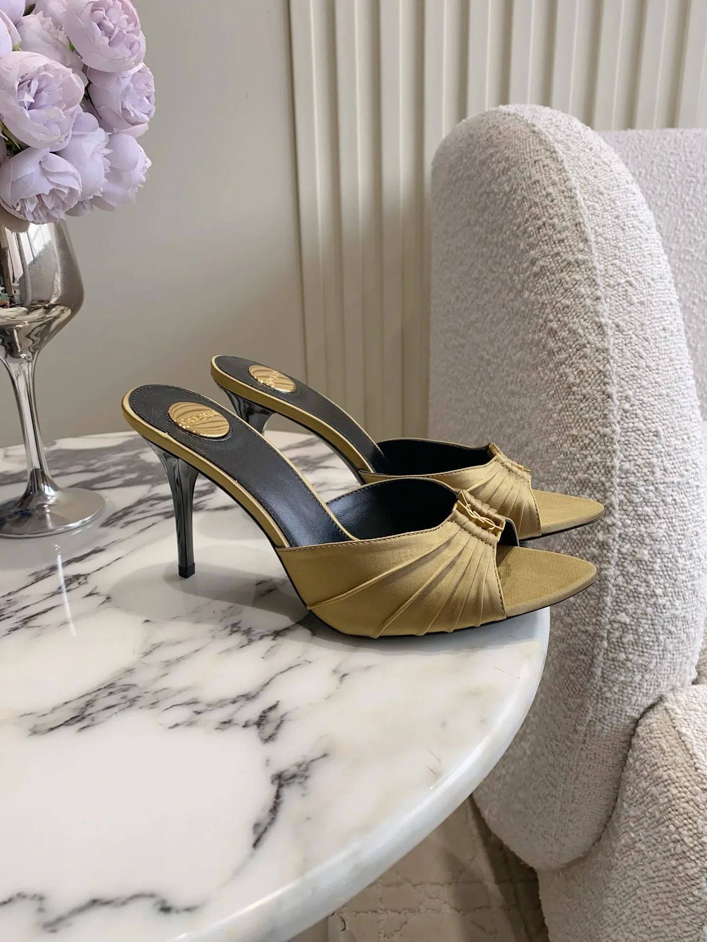 Босоножки Женские Saint Laurent 13332008