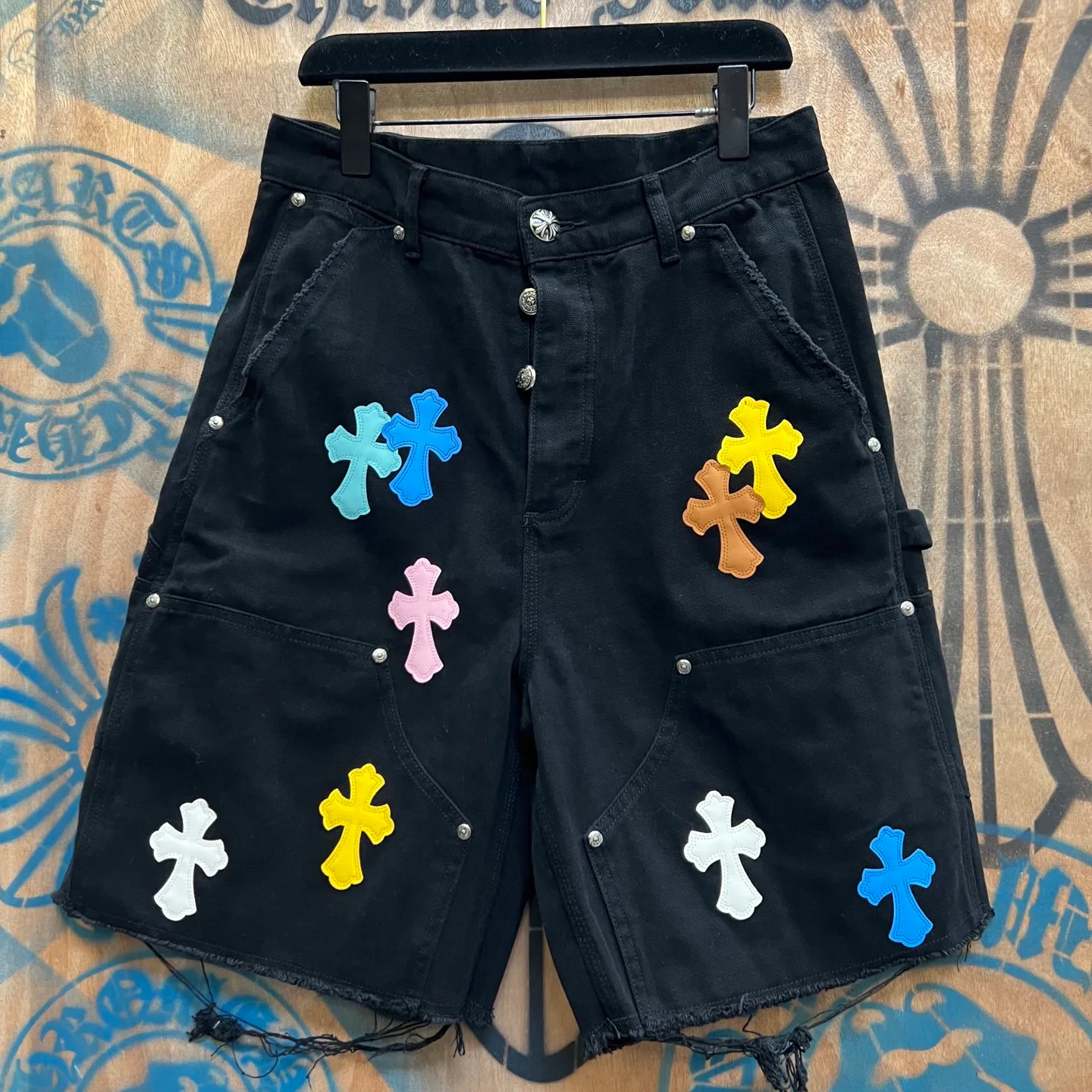 Шорты Женские Chrome Hearts 10941832