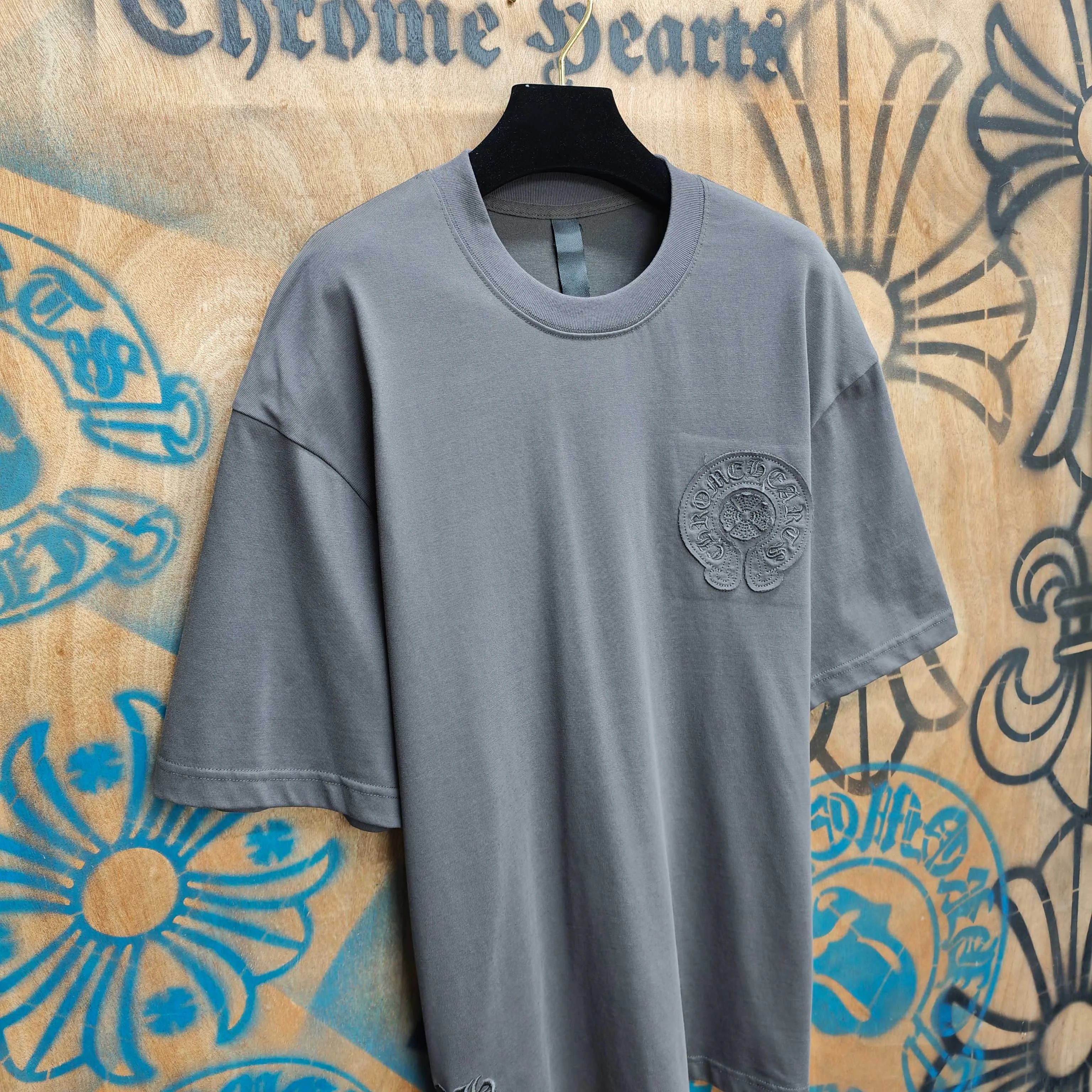 Лонгсливы Мужские Chrome Hearts 12315841