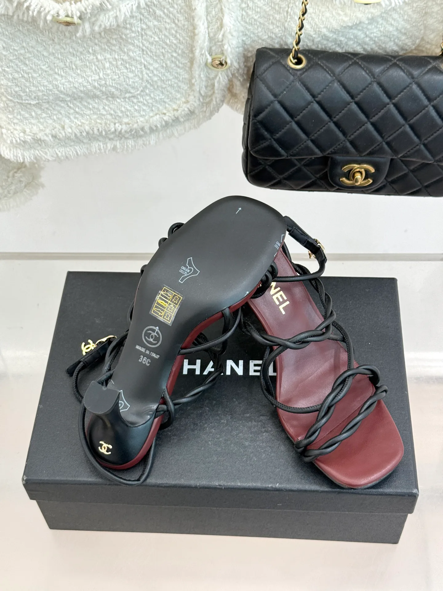 Босоножки Женские Chanel 11809056