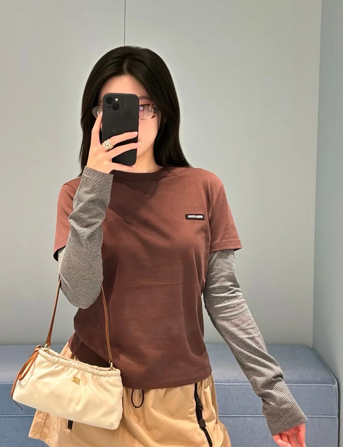 Футболки Женские Miu Miu 18723582