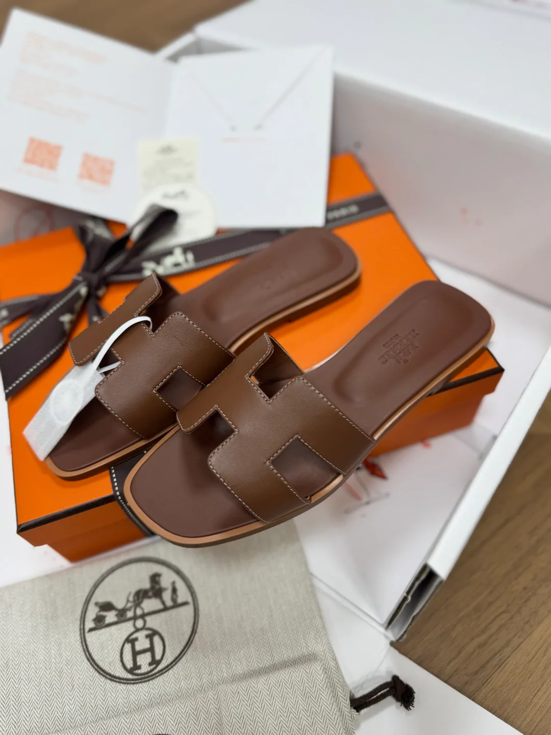 Шлепанцы Женские Hermes 1727215