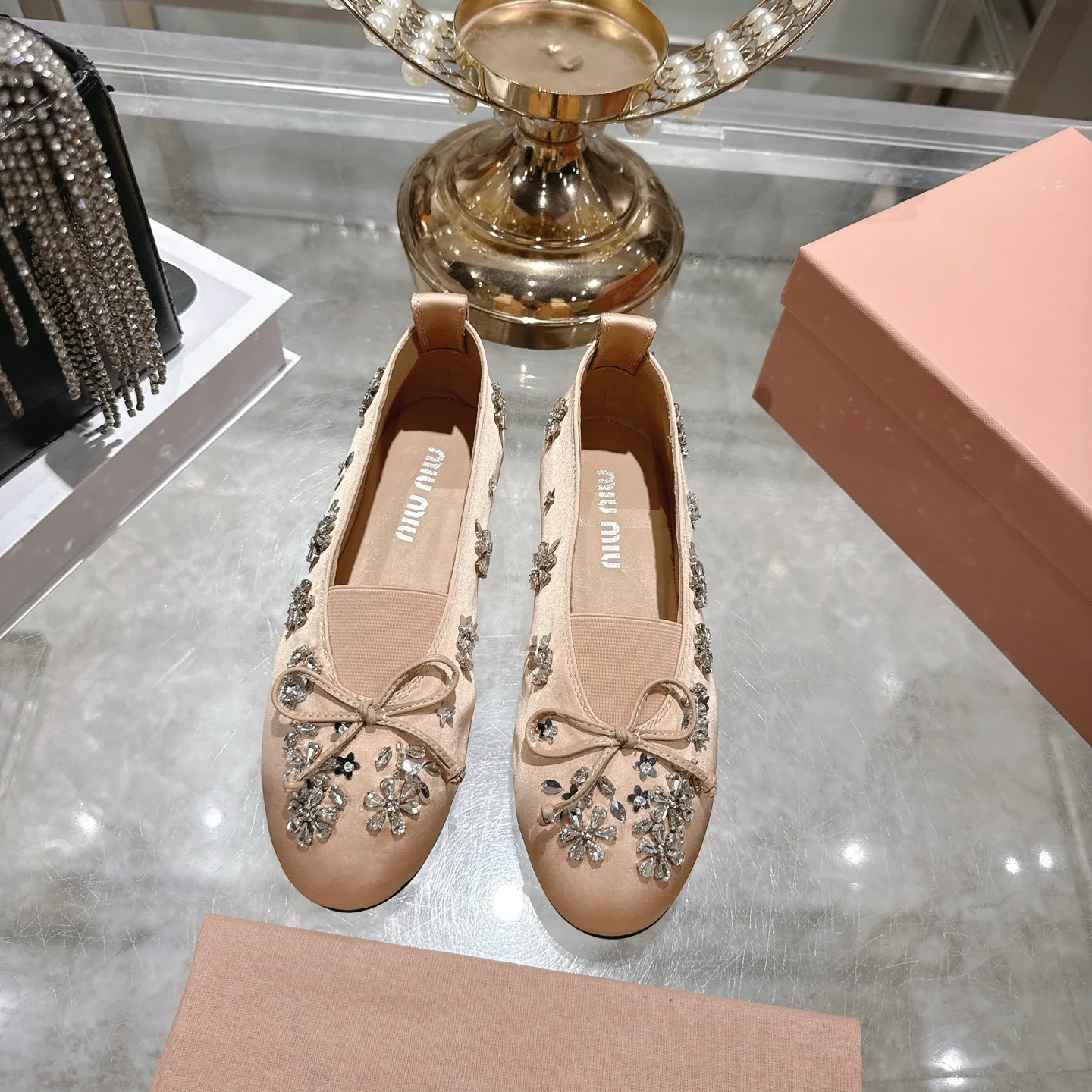 Балетки Женские Miu Miu 11019634