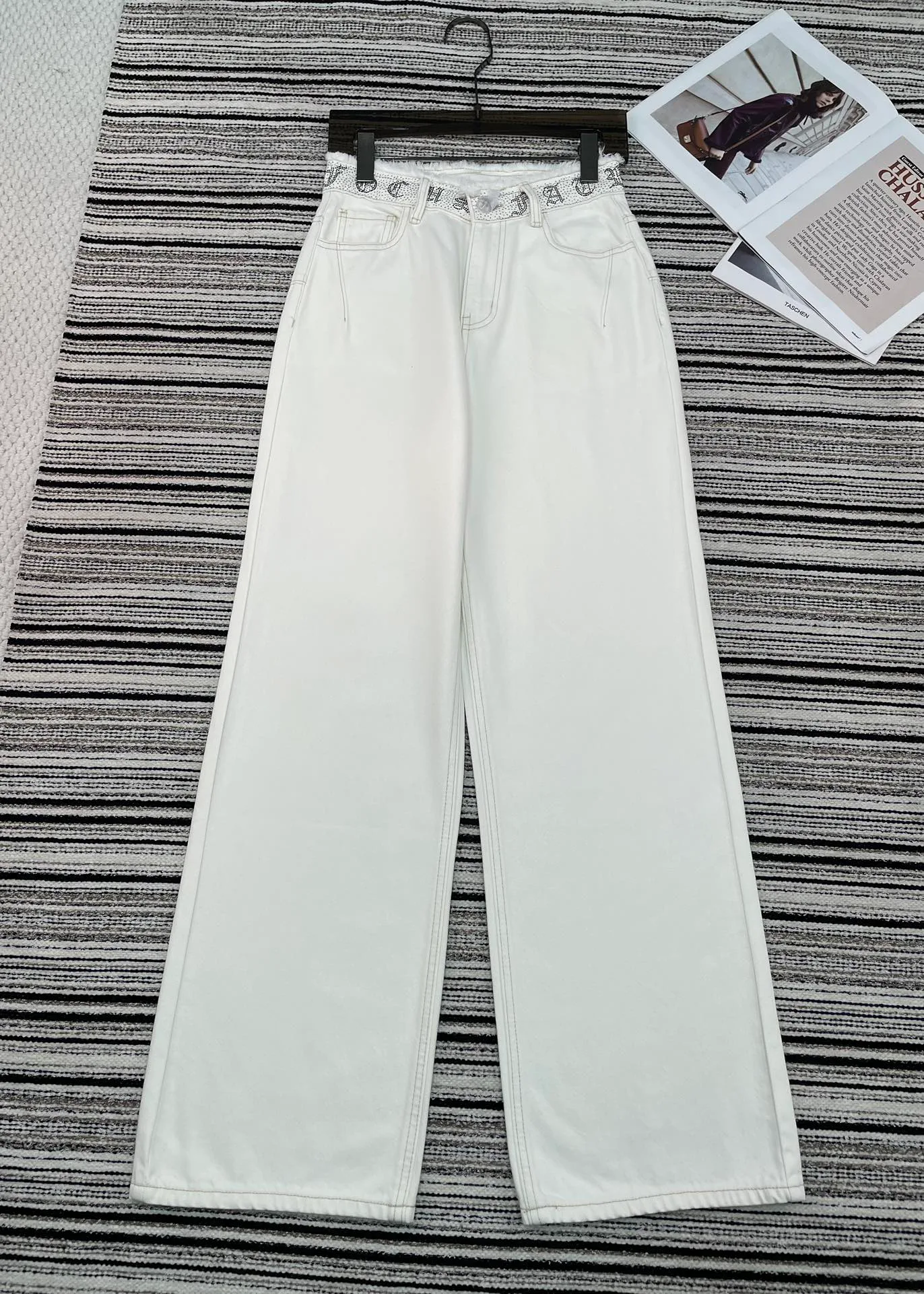 Джинсы Женские Chrome Hearts 4794248