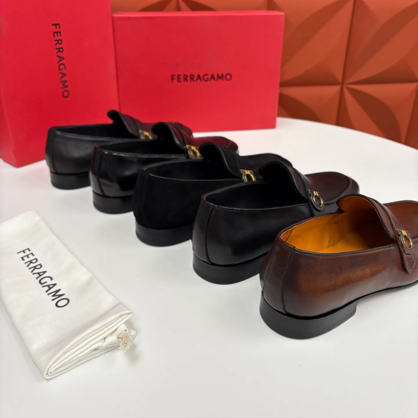 Лоферы И Туфли Мужские Salvatore Ferragamo 13140885