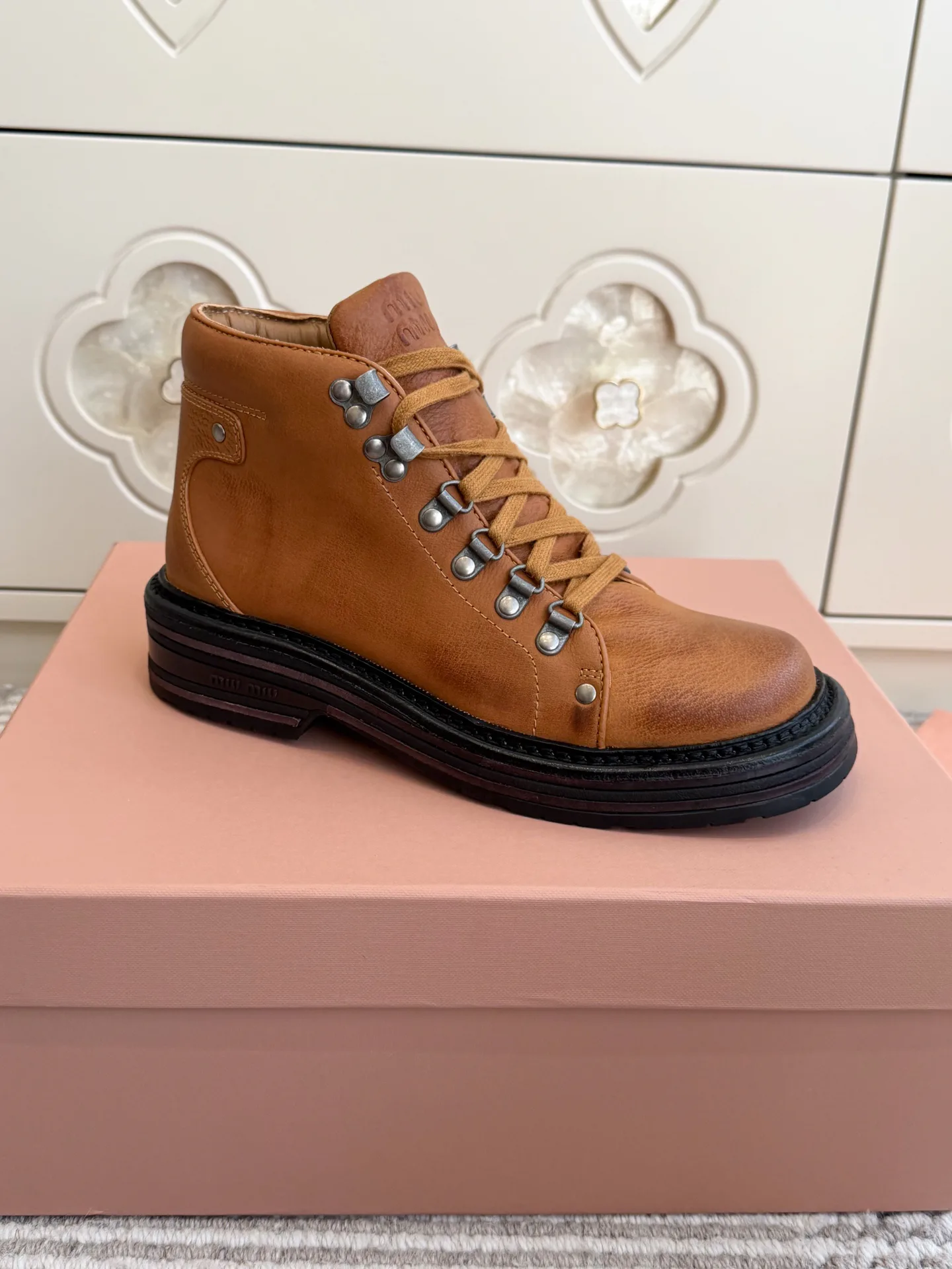 Ботинки Женские Miu Miu 17943215