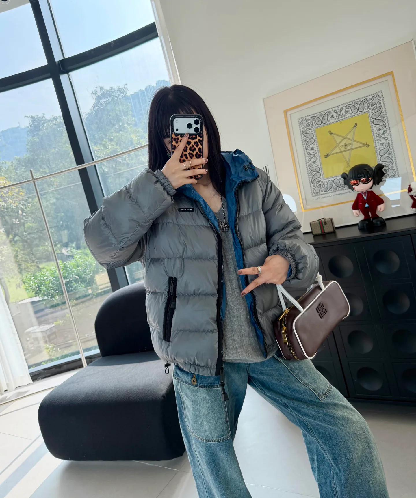 Куртки И Пуховики Женские Miu Miu 19870299