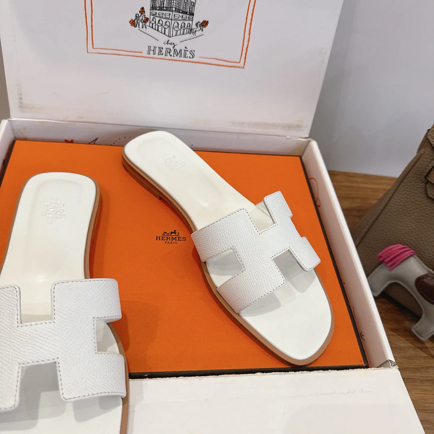 Шлепанцы Женские Hermes 873884