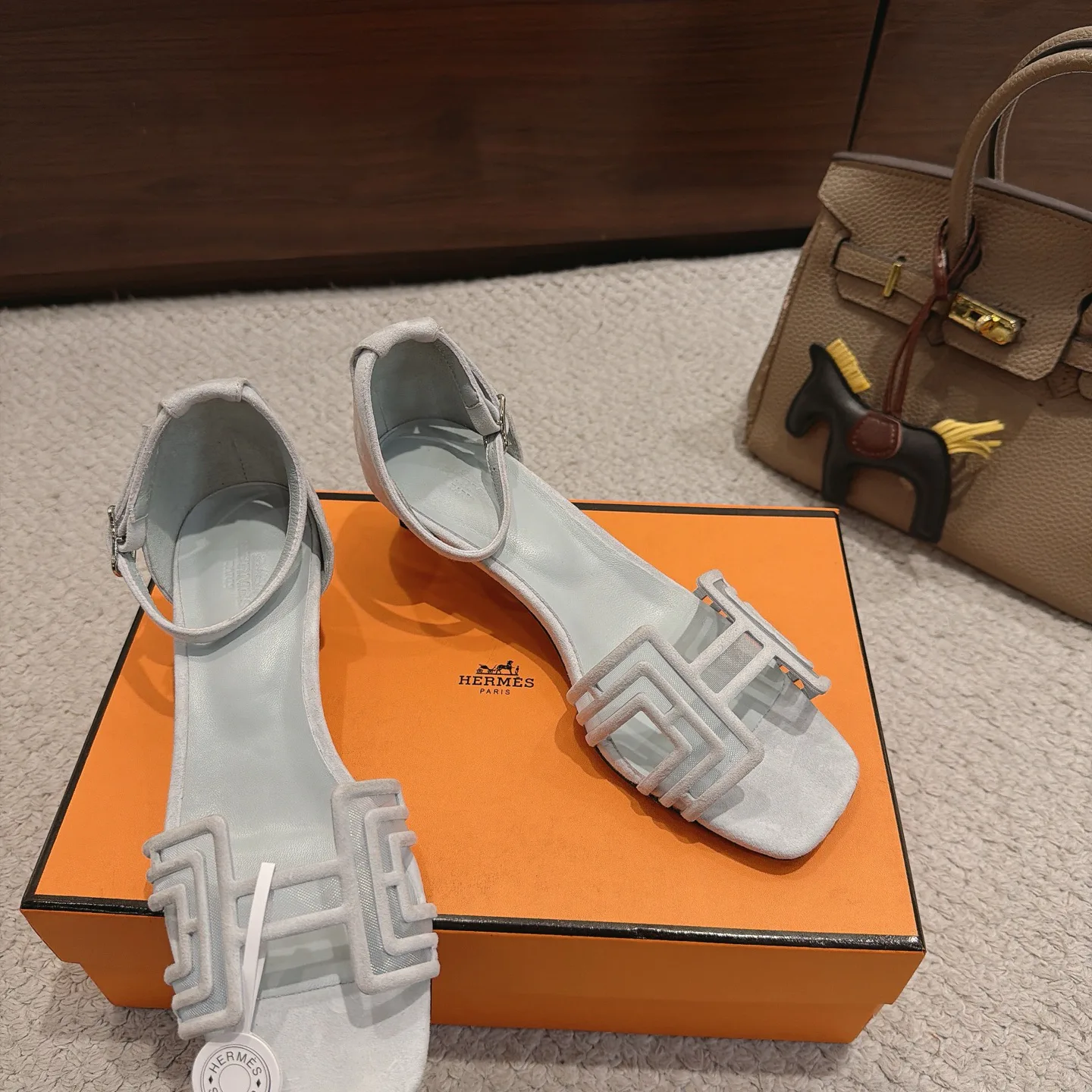 Босоножки Женские Hermes 17787145