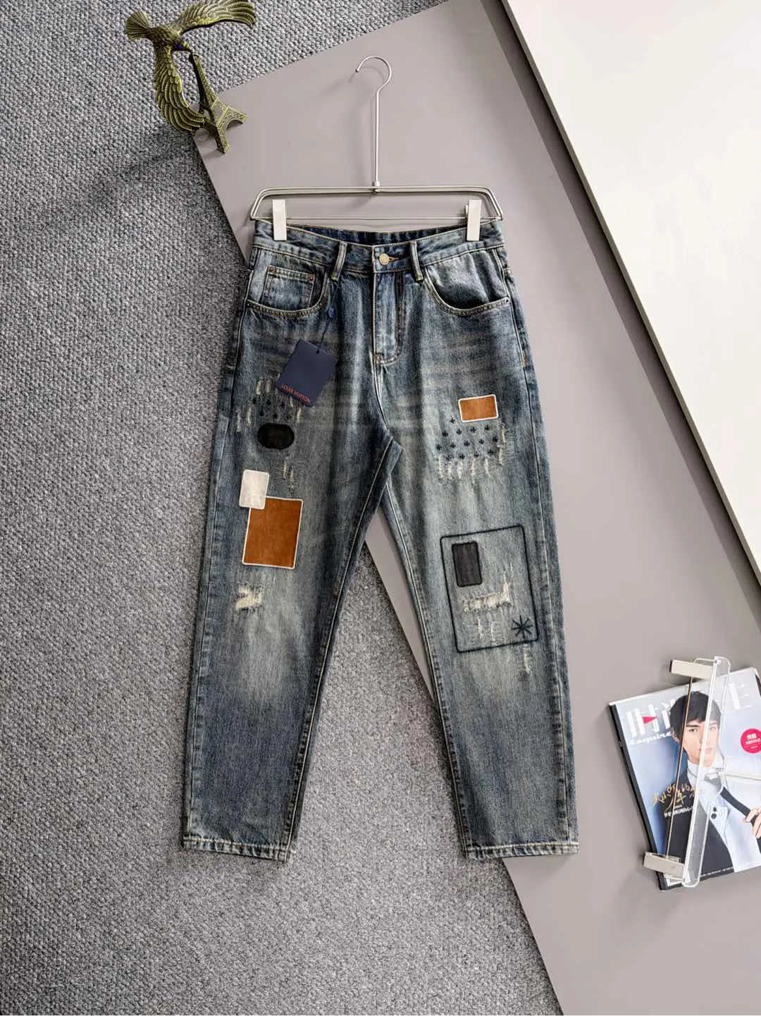 Джинсы Мужские Louis Vuitton 12430963