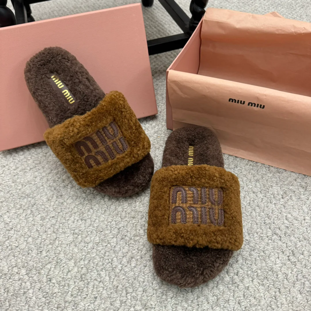 Тапочки Женские Miu Miu 18970649