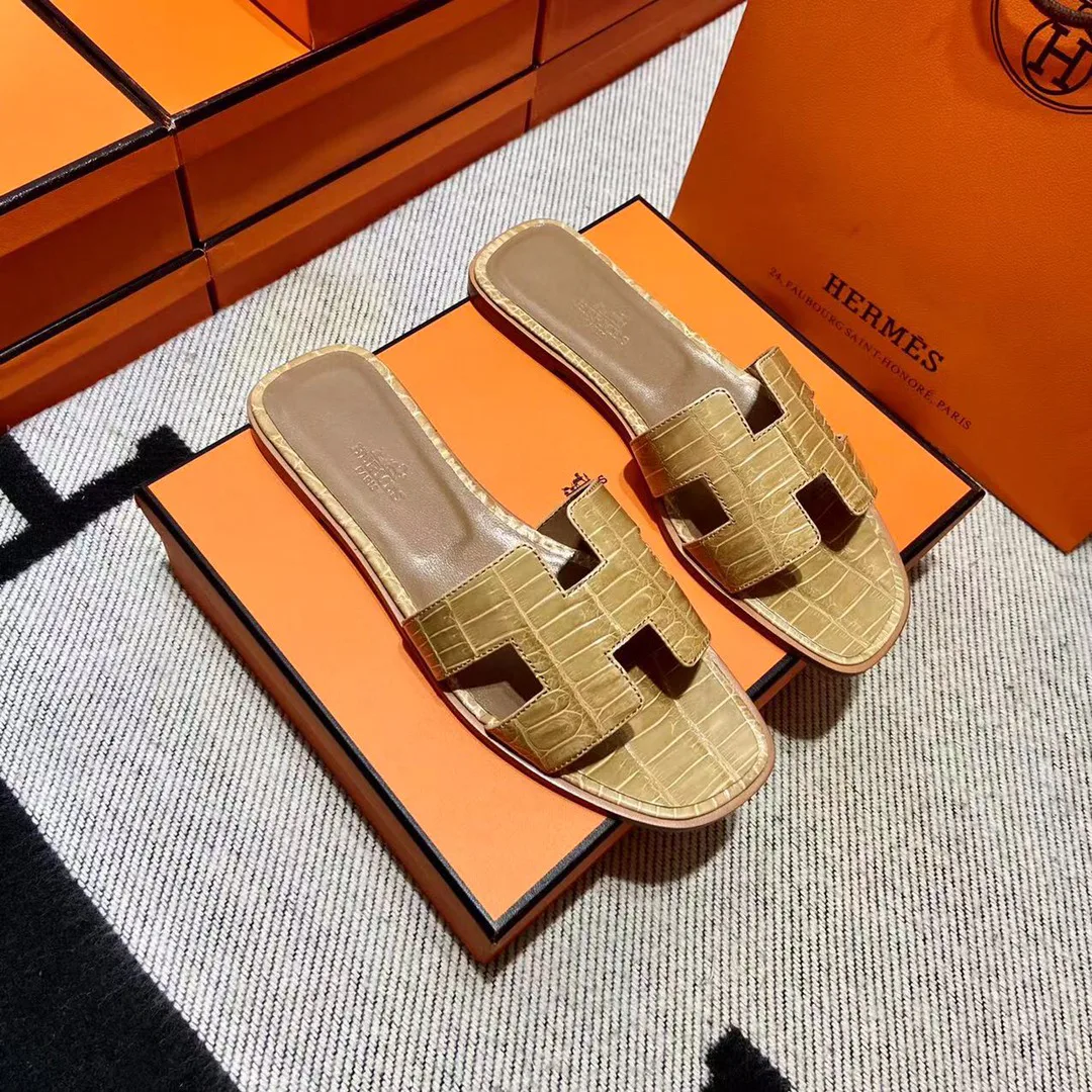 Шлепанцы Женские Hermes 4340647