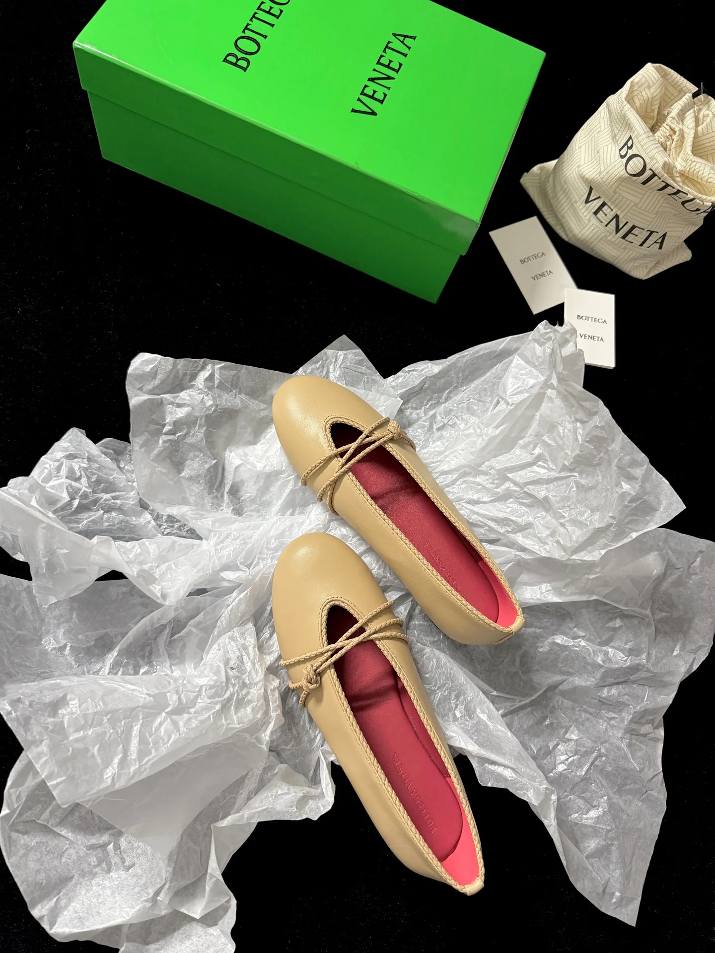 Балетки Женские Bottega Veneta 1587437