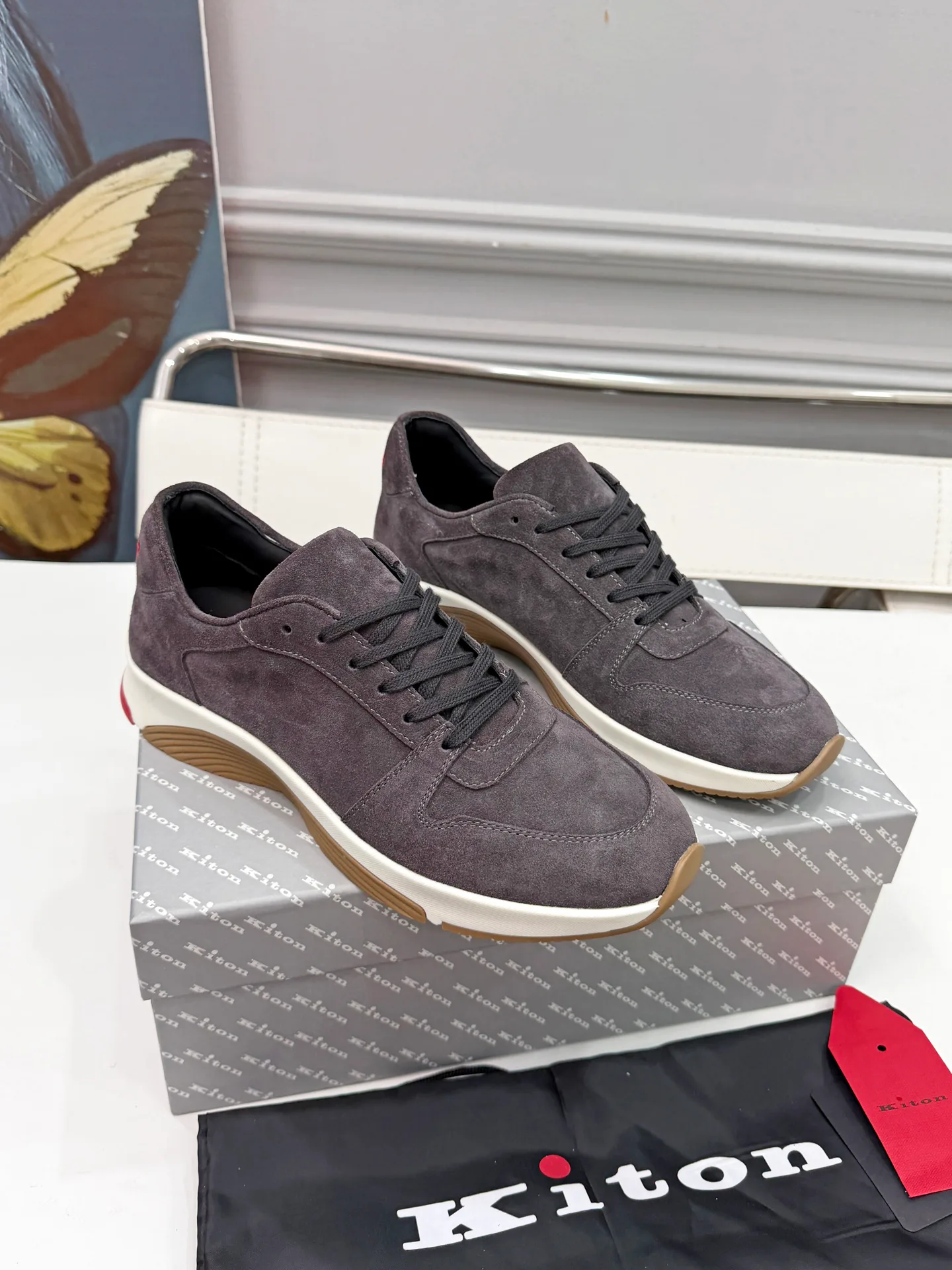 Кроссовки Мужские Kiton 17286654