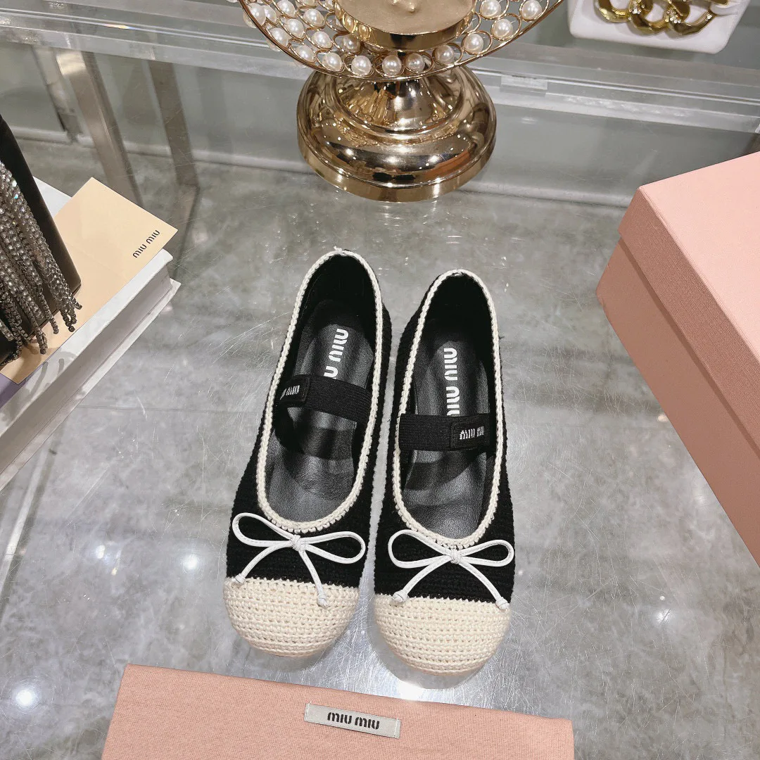 Балетки Женские Miu Miu 12847614