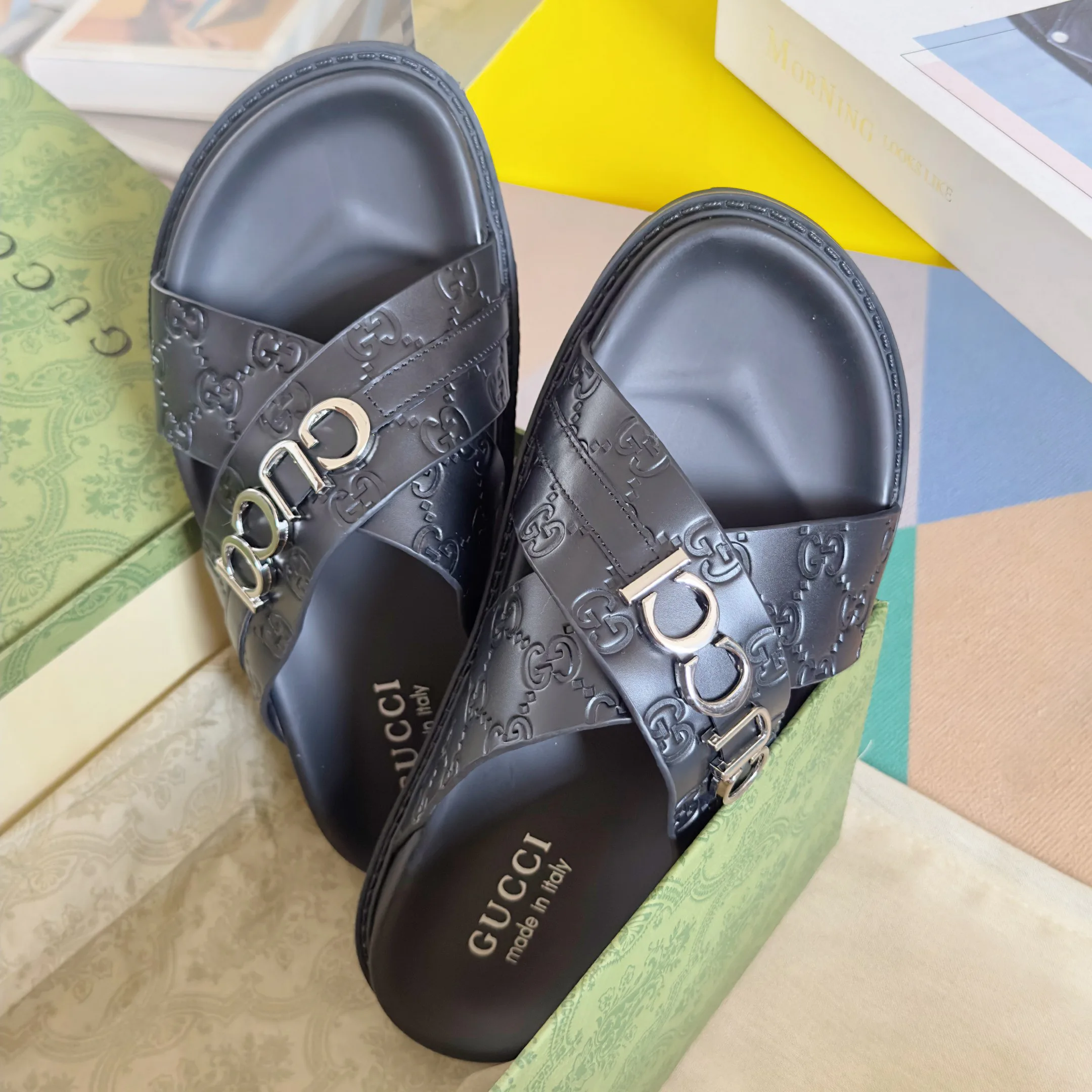 Шлепанцы Женские Gucci 45987