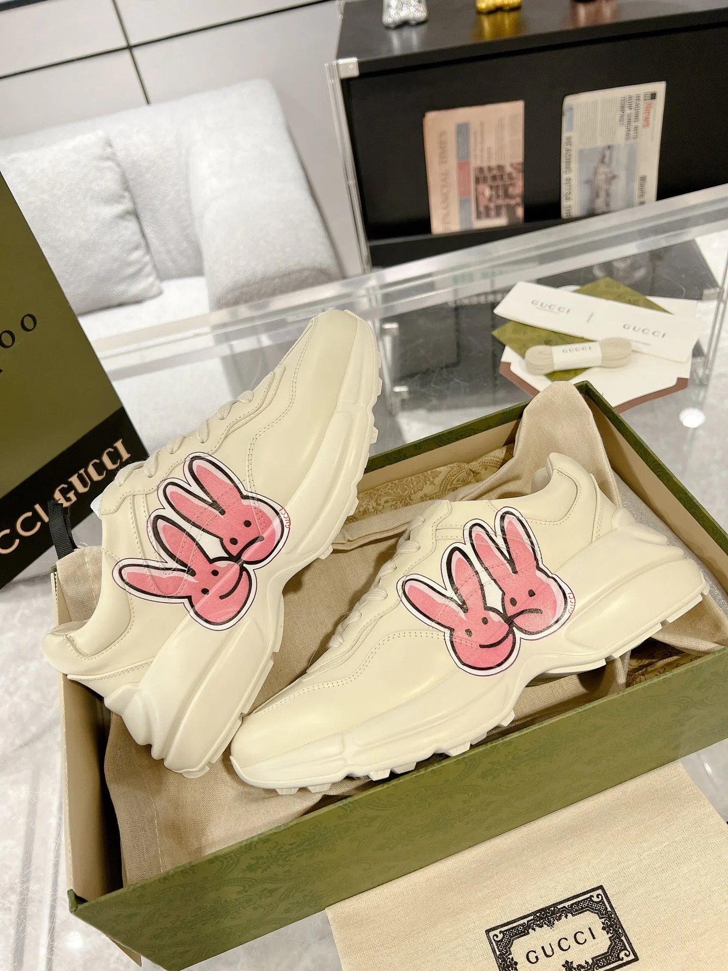 Кроссовки Женские Gucci 173907